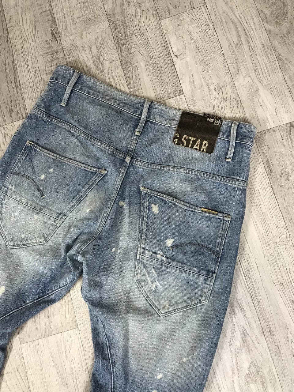 G-Star G Star Raw Vintage distressed denim jeans Size US 34 / EU 50 - 9 Thumbnail