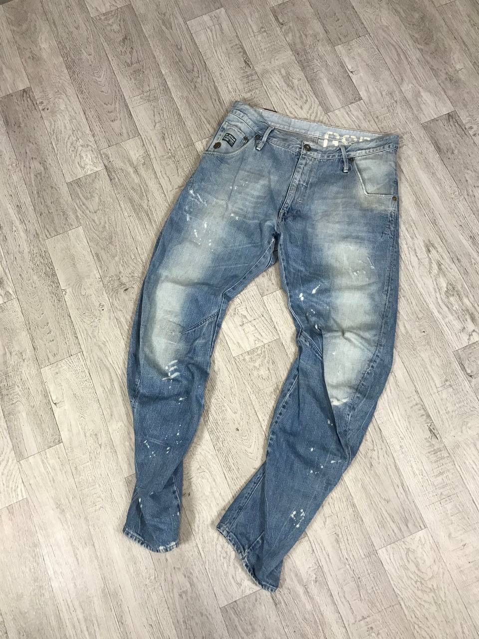 G-Star G Star Raw Vintage distressed denim jeans Size US 34 / EU 50 - 2 Thumbnail