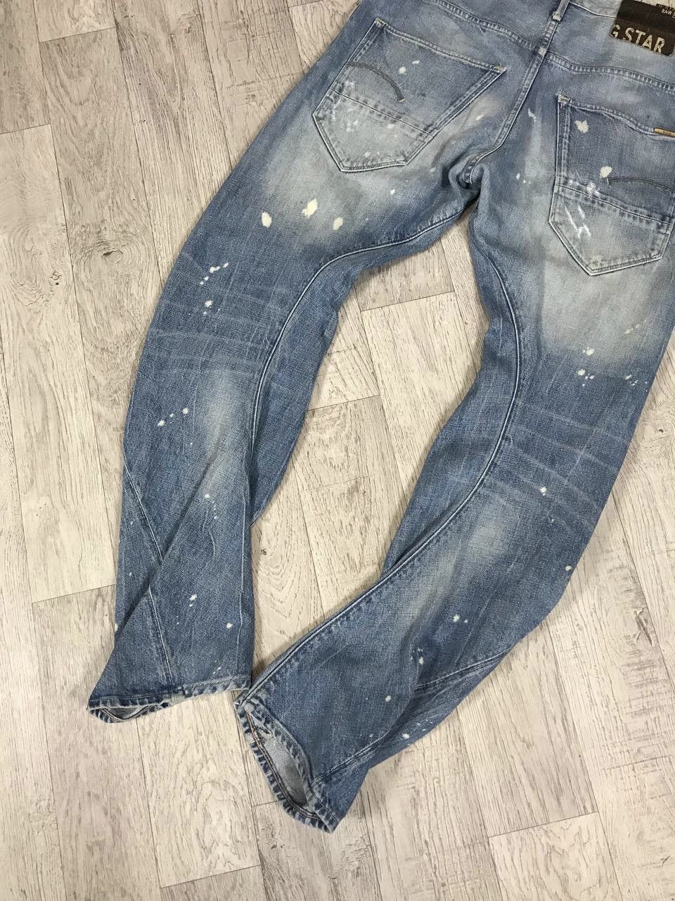 G-Star G Star Raw Vintage distressed denim jeans Size US 34 / EU 50 - 10 Thumbnail