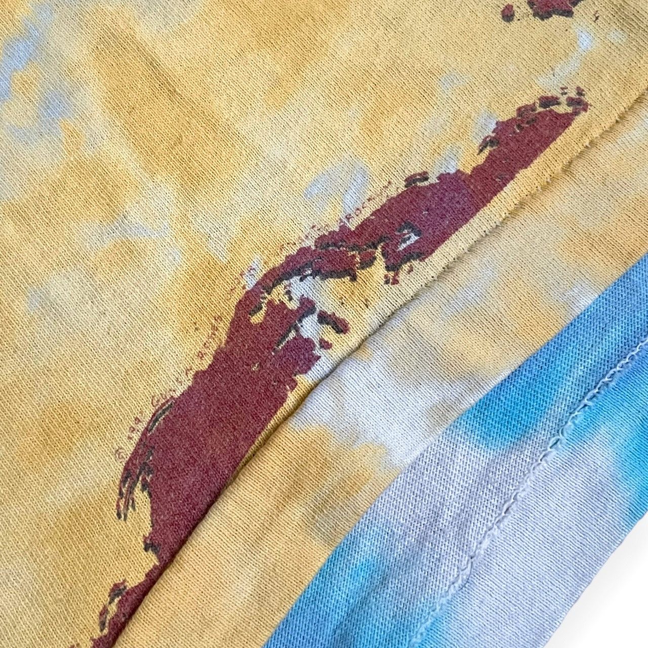 Band Tees Vintage Guns N Roses Use Your Illusion Tie Dye Tour t shirt Size US XL / EU 56 / 4 - 6 Thumbnail