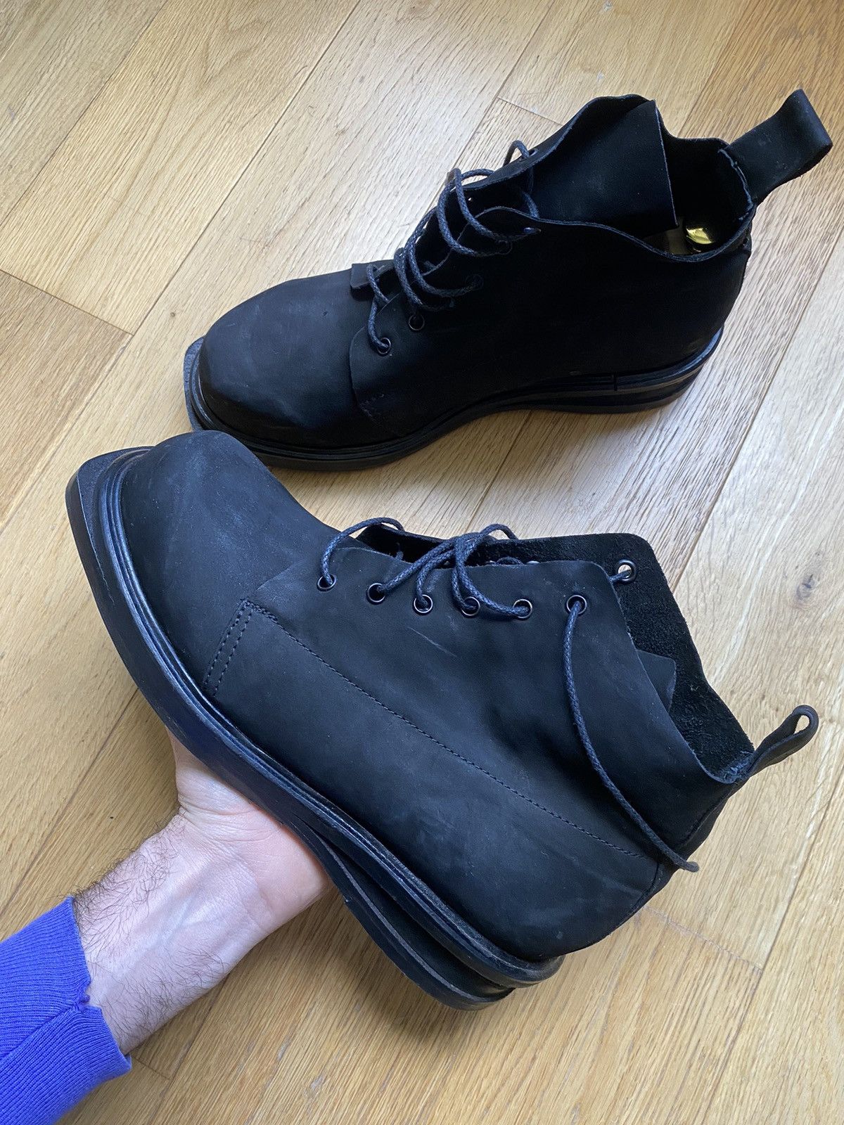 Dirk Bikkembergs Dirk Bikkembergs suede boots 1990s Size US 10.5 / EU 43-44 - 2 Thumbnail