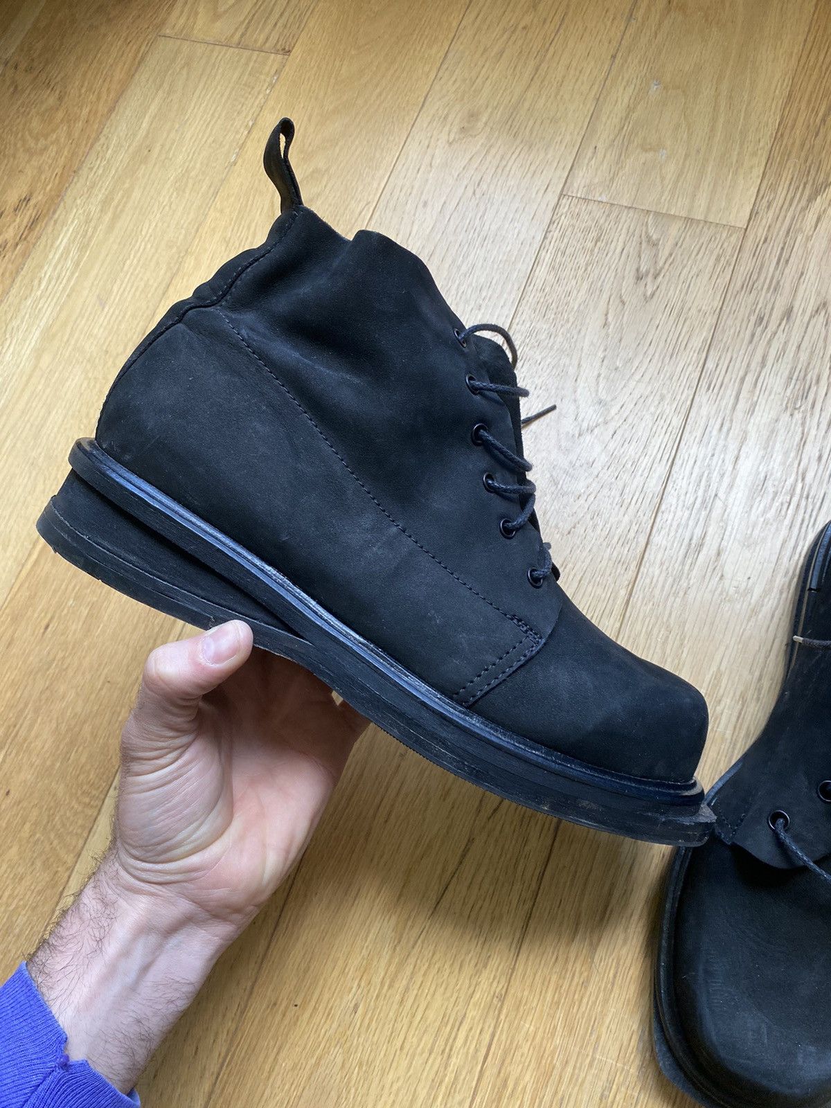 Dirk Bikkembergs Dirk Bikkembergs suede boots 1990s Size US 10.5 / EU 43-44 - 3 Thumbnail