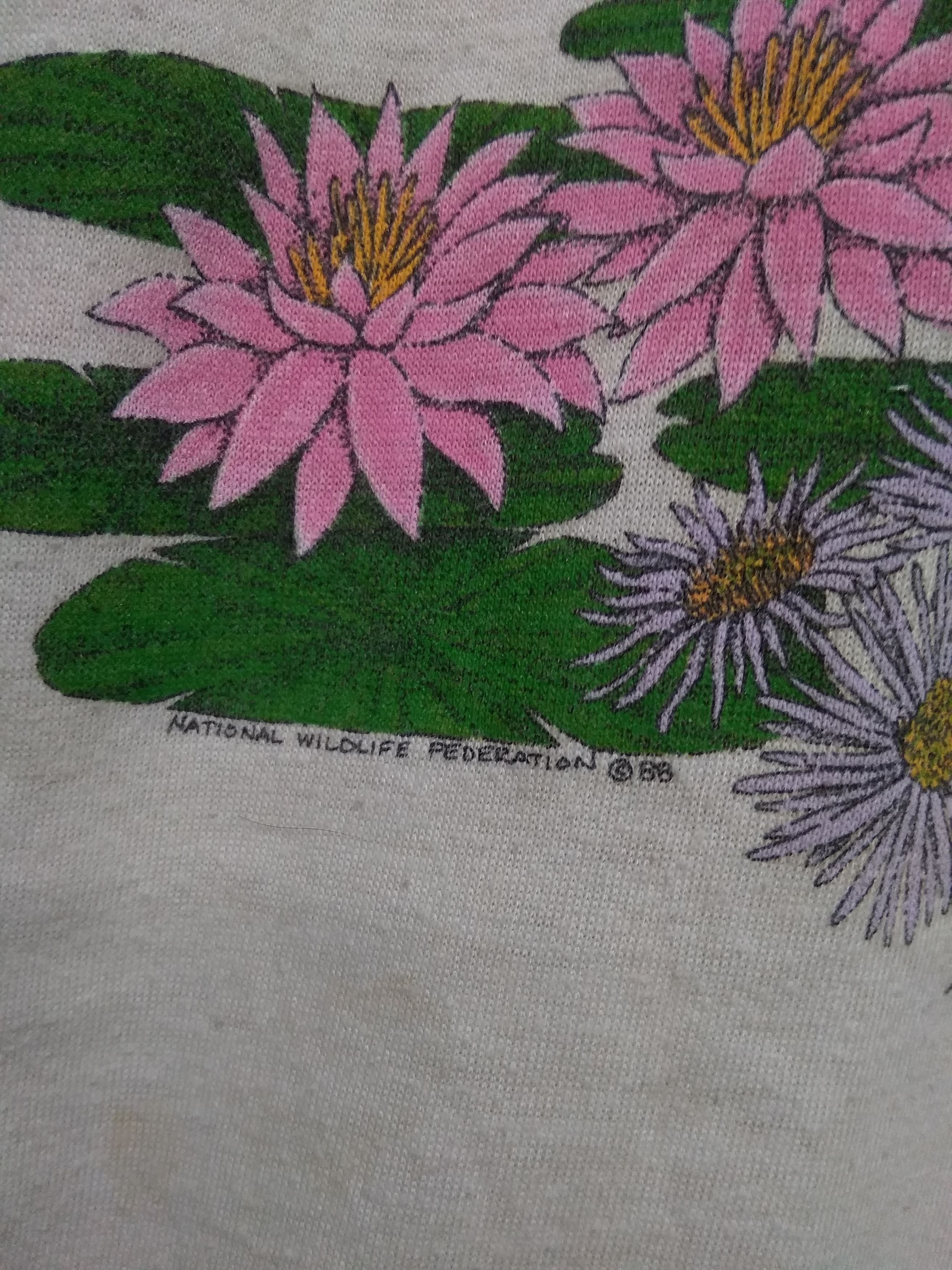 Vintage Vintage 80s Floral art The Butchart Gardens rare Size US S / EU 44-46 / 1 - 6 Thumbnail