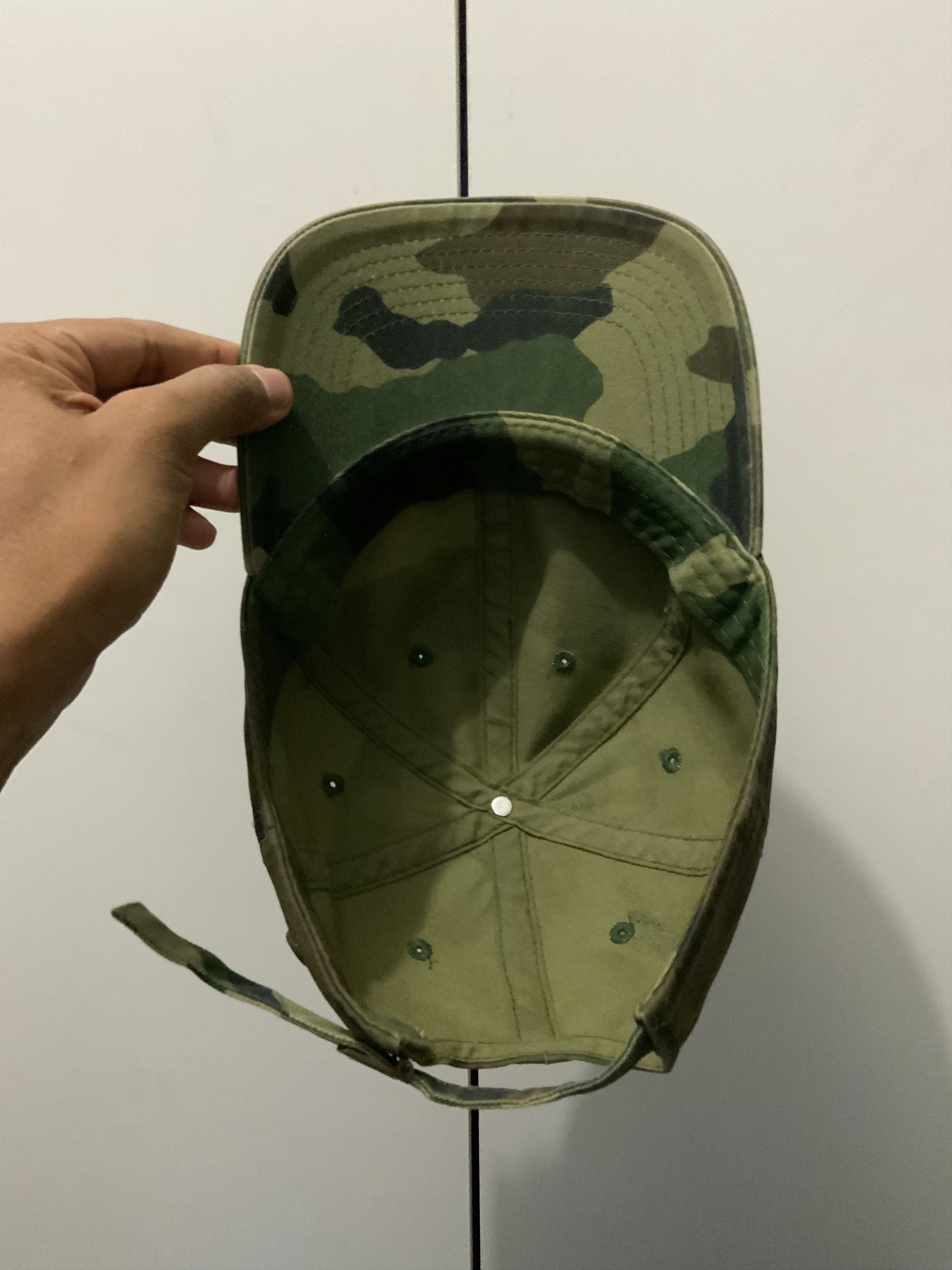 If Six Was Nine Vinage Military Camo Woodland Utility Kenya West Hat Size ONE SIZE - 7 Thumbnail