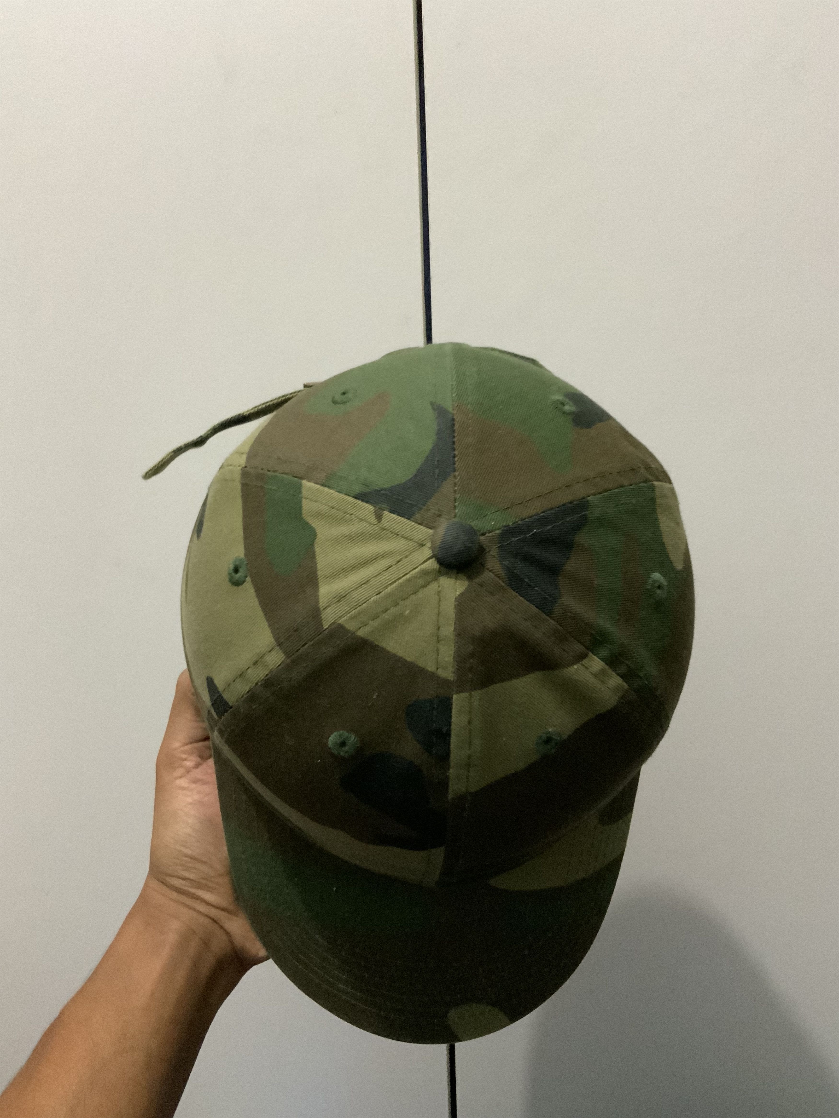 If Six Was Nine Vinage Military Camo Woodland Utility Kenya West Hat Size ONE SIZE - 8 Thumbnail
