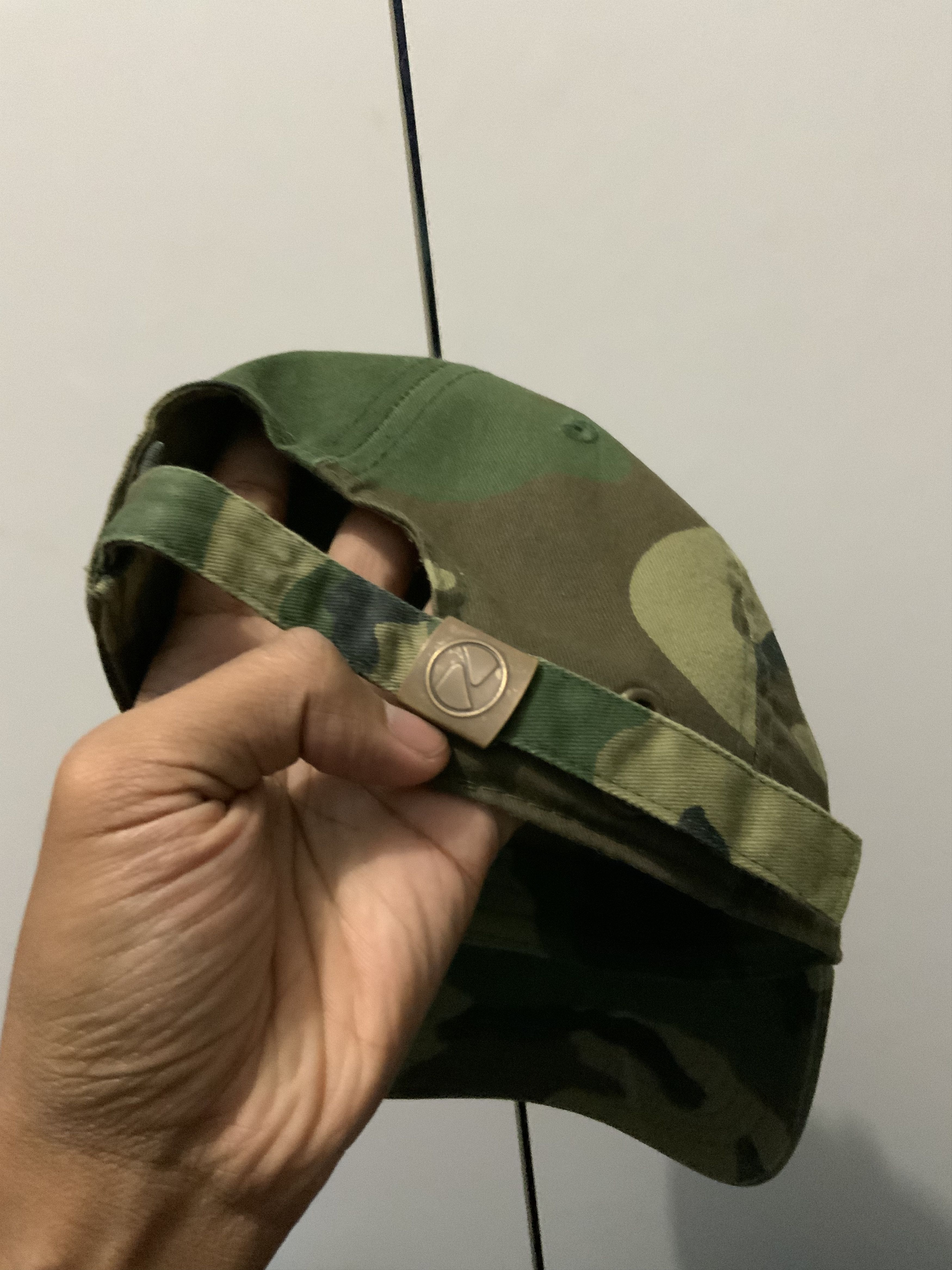 If Six Was Nine Vinage Military Camo Woodland Utility Kenya West Hat Size ONE SIZE - 10 Thumbnail