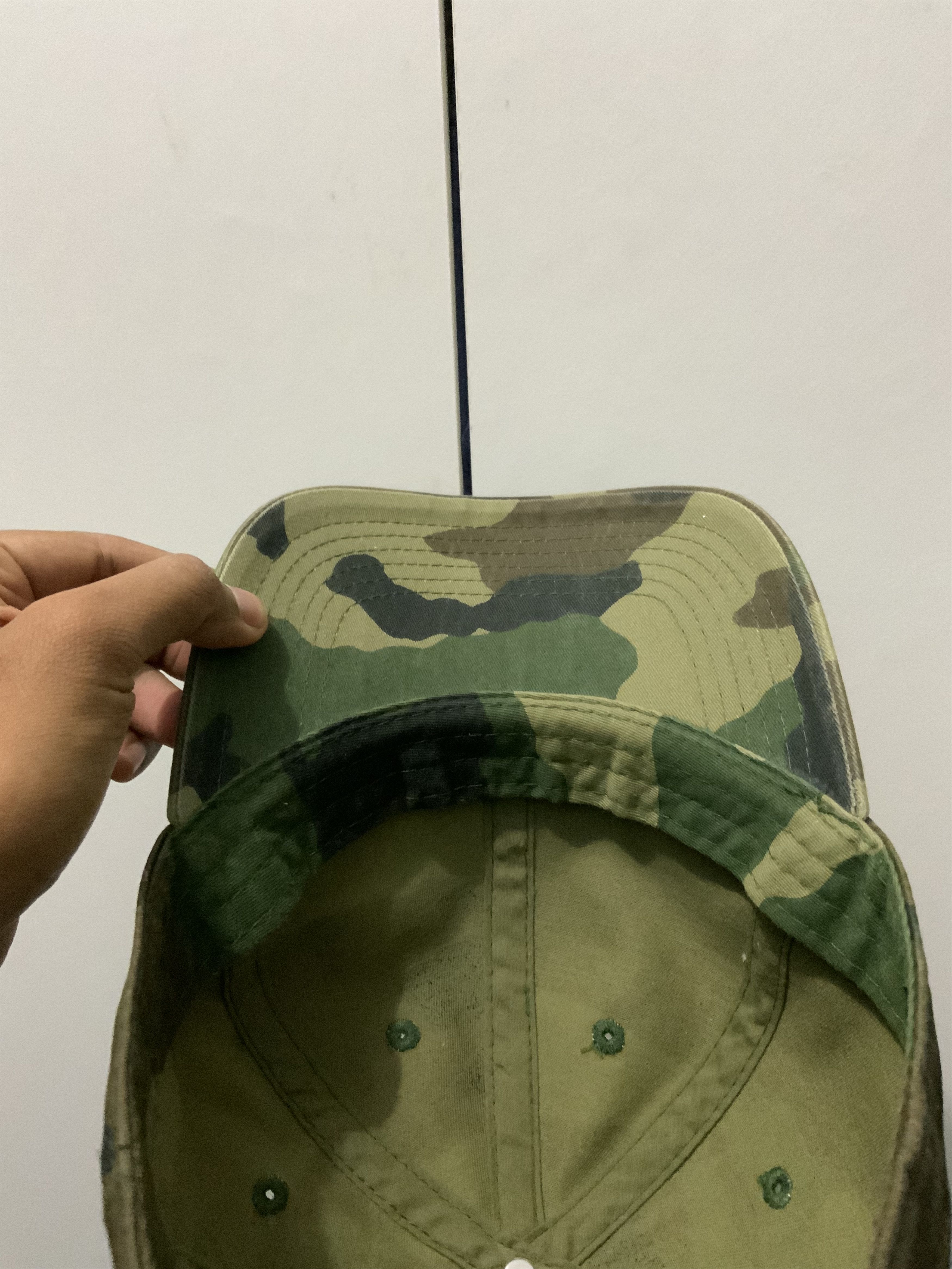 If Six Was Nine Vinage Military Camo Woodland Utility Kenya West Hat Size ONE SIZE - 12 Thumbnail