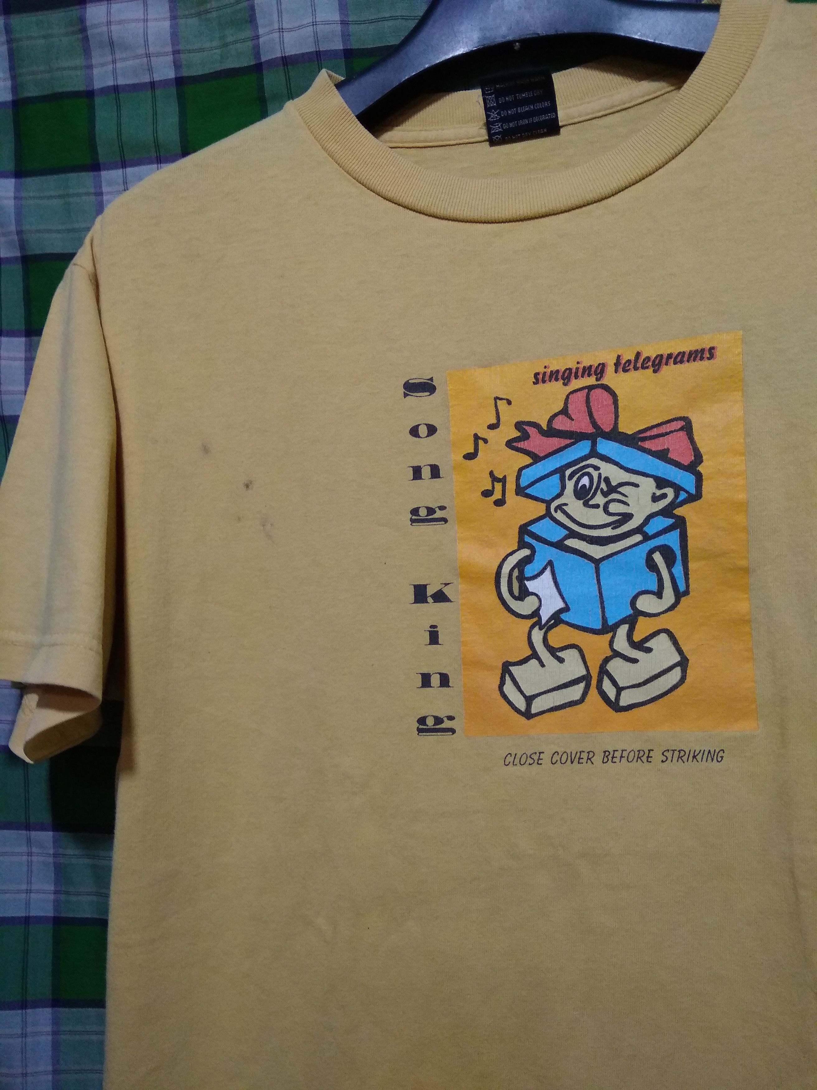 Arts & Science × Uniqlo × Vintage Vintage Singing Telegrams Uniqlo very rare Size US M / EU 48-50 / 2 - 3 Thumbnail
