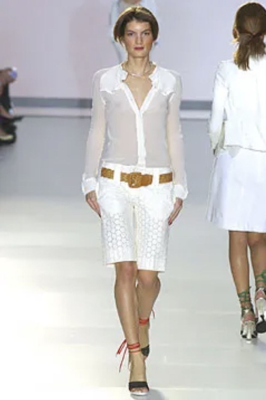 Chloe ⚡️QUICK SALE⚡️2004 Chloe Phoebe Philo Runway Lace Shorts Size 28" / US 6 / IT 42 - 3 Thumbnail