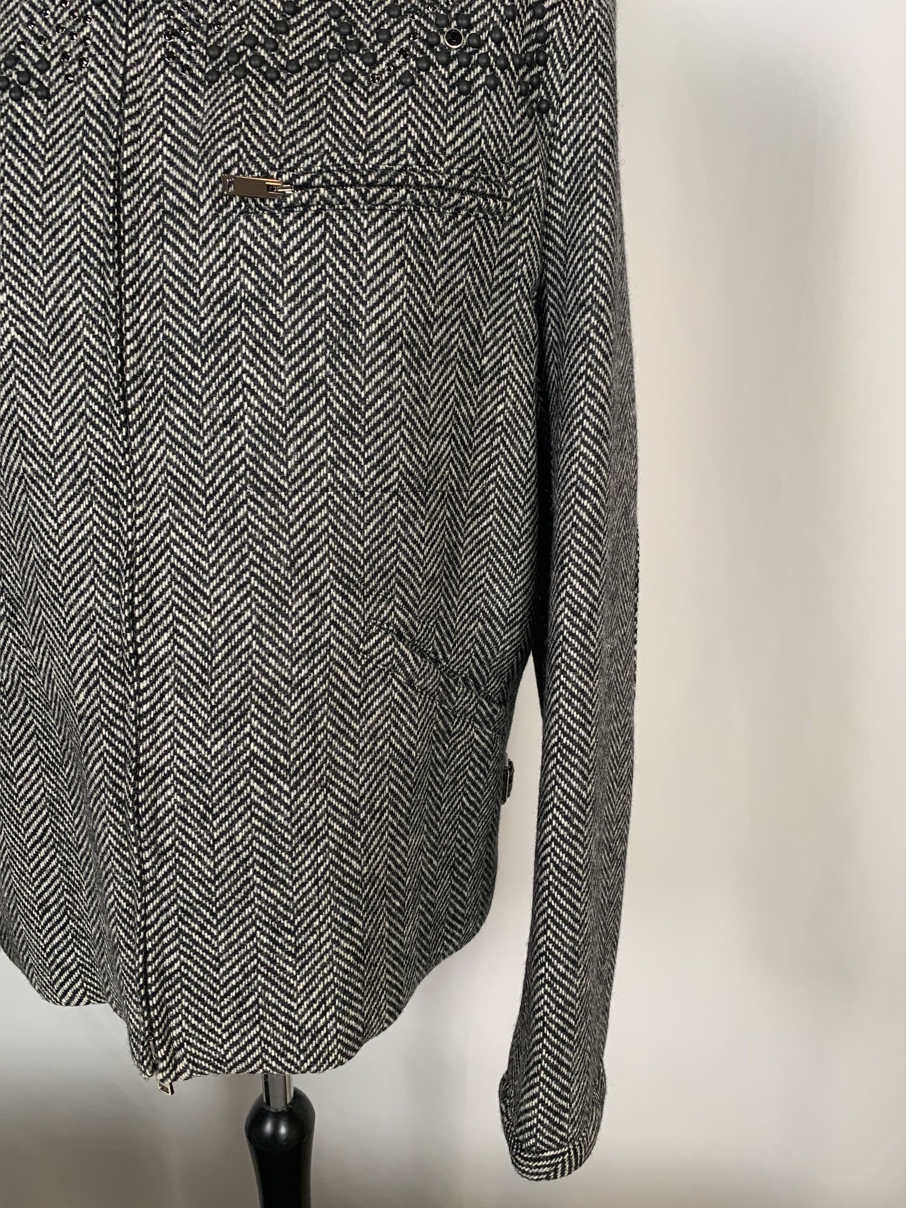 Valentino Valentino Diamante Studded Jacket Size US M / EU 48-50 / 2 - 7 Thumbnail