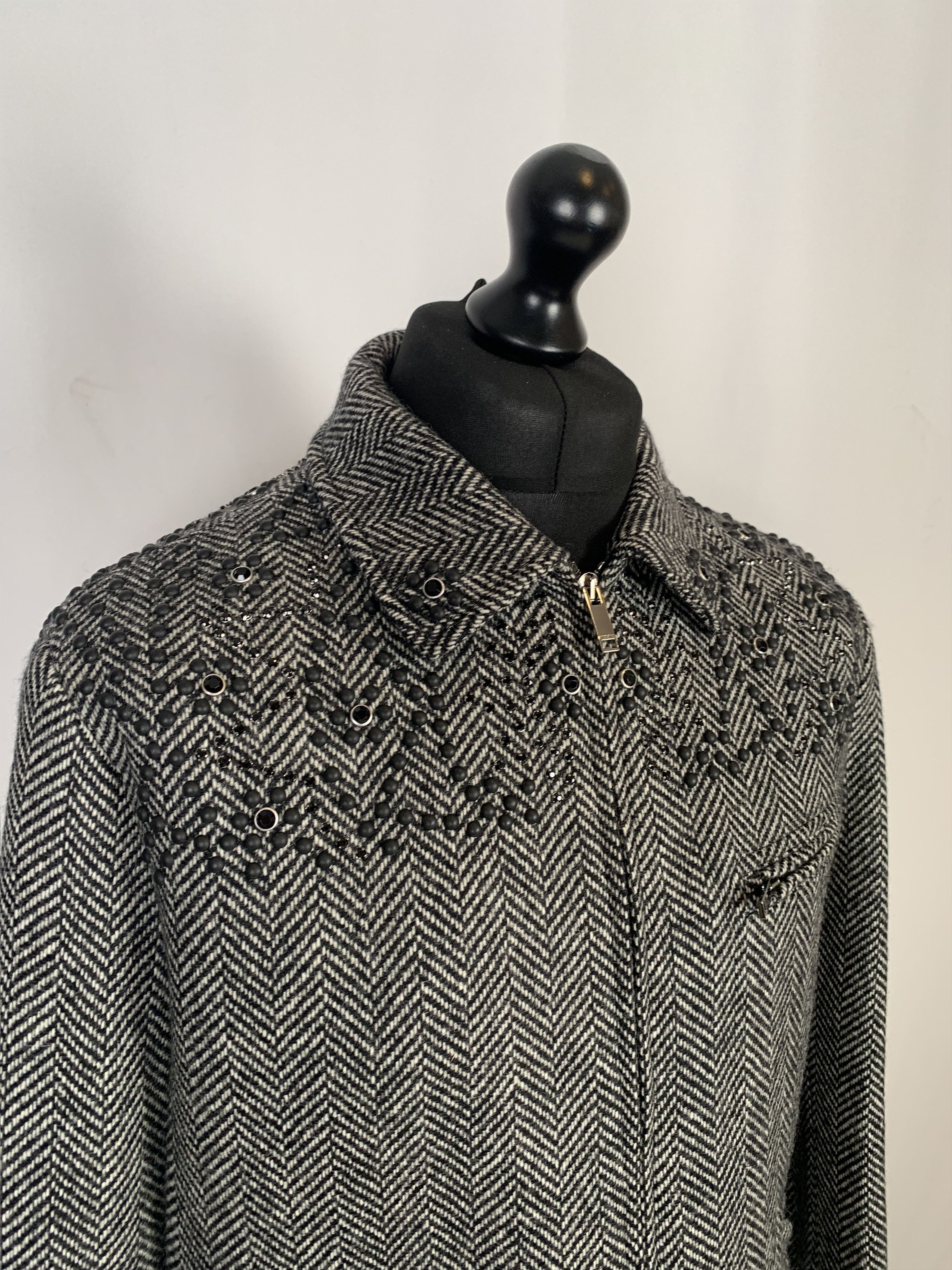 Valentino Valentino Diamante Studded Jacket Size US M / EU 48-50 / 2 - 6 Thumbnail
