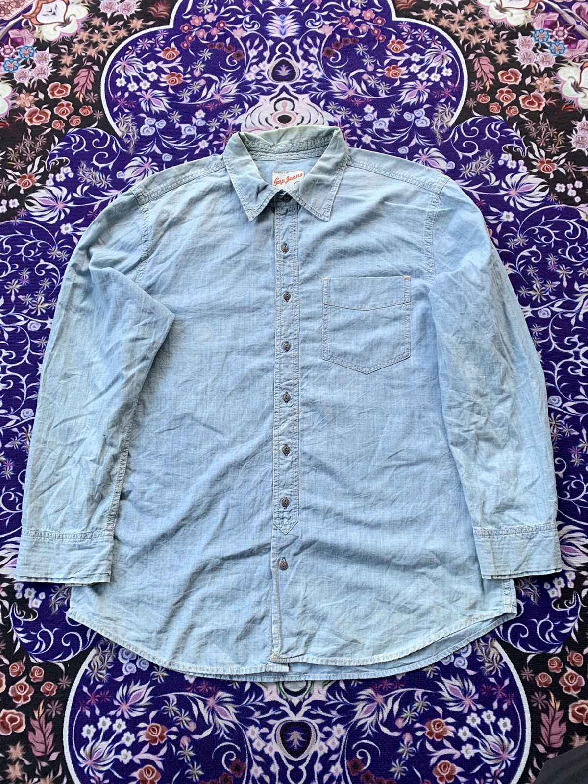 Gap Gap Denim Shirt Size US XL / EU 56 / 4 - 1 Thumbnail