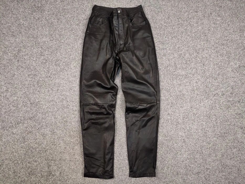 If Six Was Nine Vintage Leather Pants junya watanabe Hysteric Glamour style Size US 29 - 5 Thumbnail