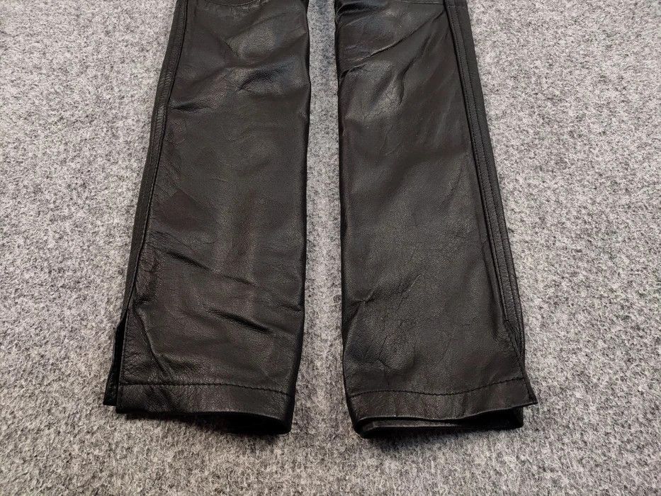If Six Was Nine Vintage Leather Pants junya watanabe Hysteric Glamour style Size US 29 - 4 Thumbnail