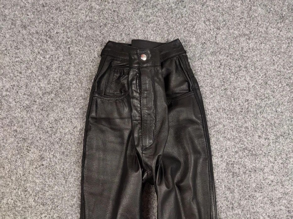 If Six Was Nine Vintage Leather Pants junya watanabe Hysteric Glamour style Size US 29 - 3 Thumbnail