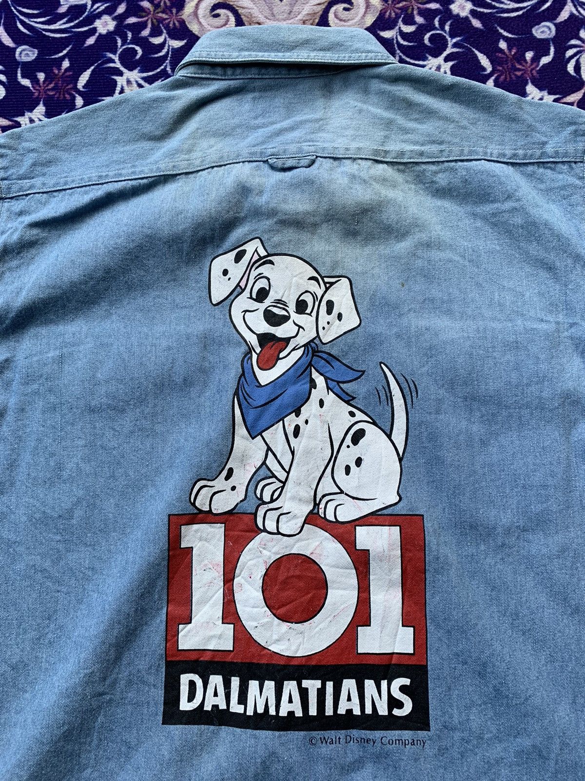 Disney Pop Pins © Walt Disney Company Denim Shirt Size US M / EU 48-50 / 2 - 4 Thumbnail