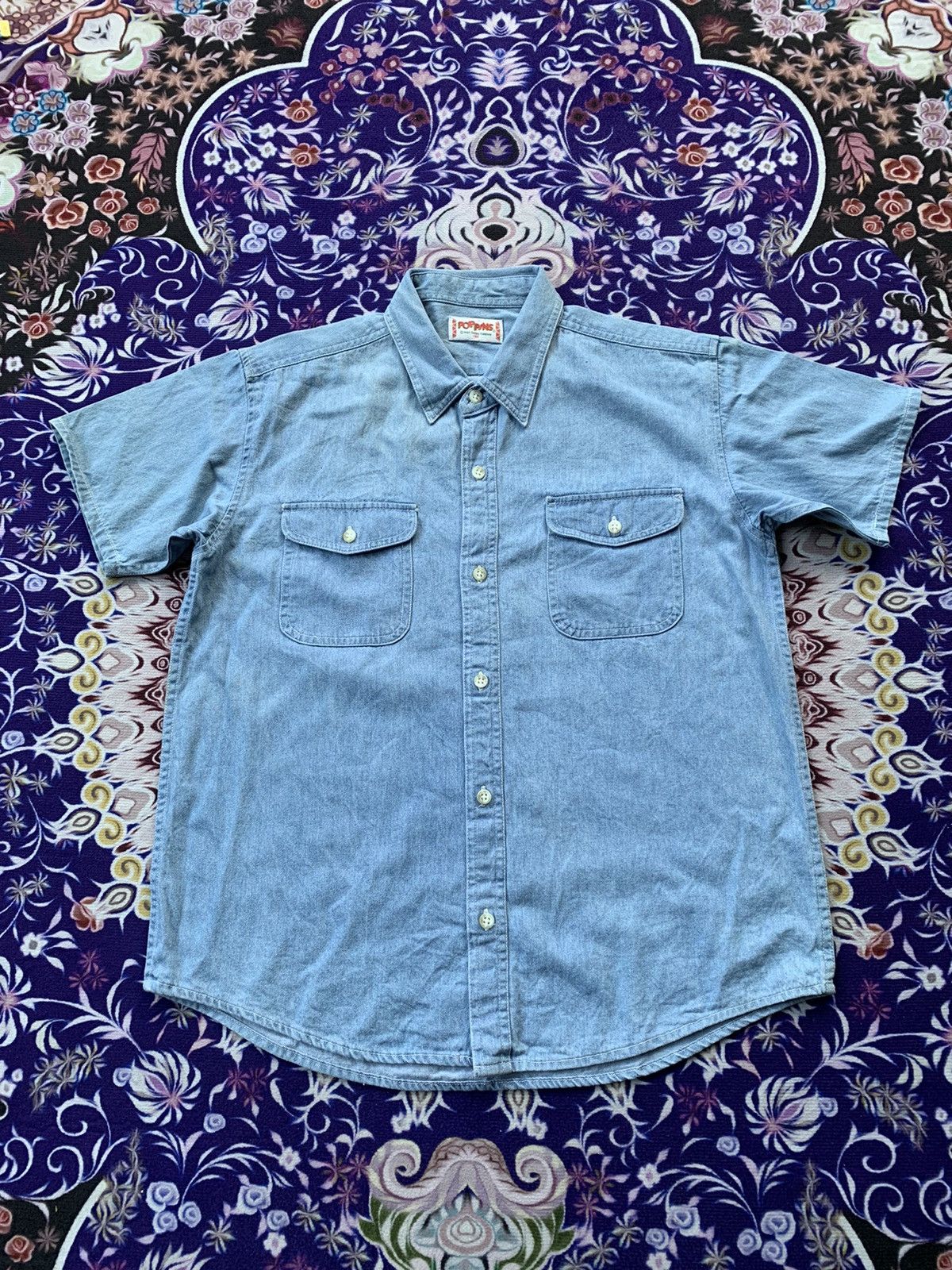 Disney Pop Pins © Walt Disney Company Denim Shirt Size US M / EU 48-50 / 2 - 2 Thumbnail