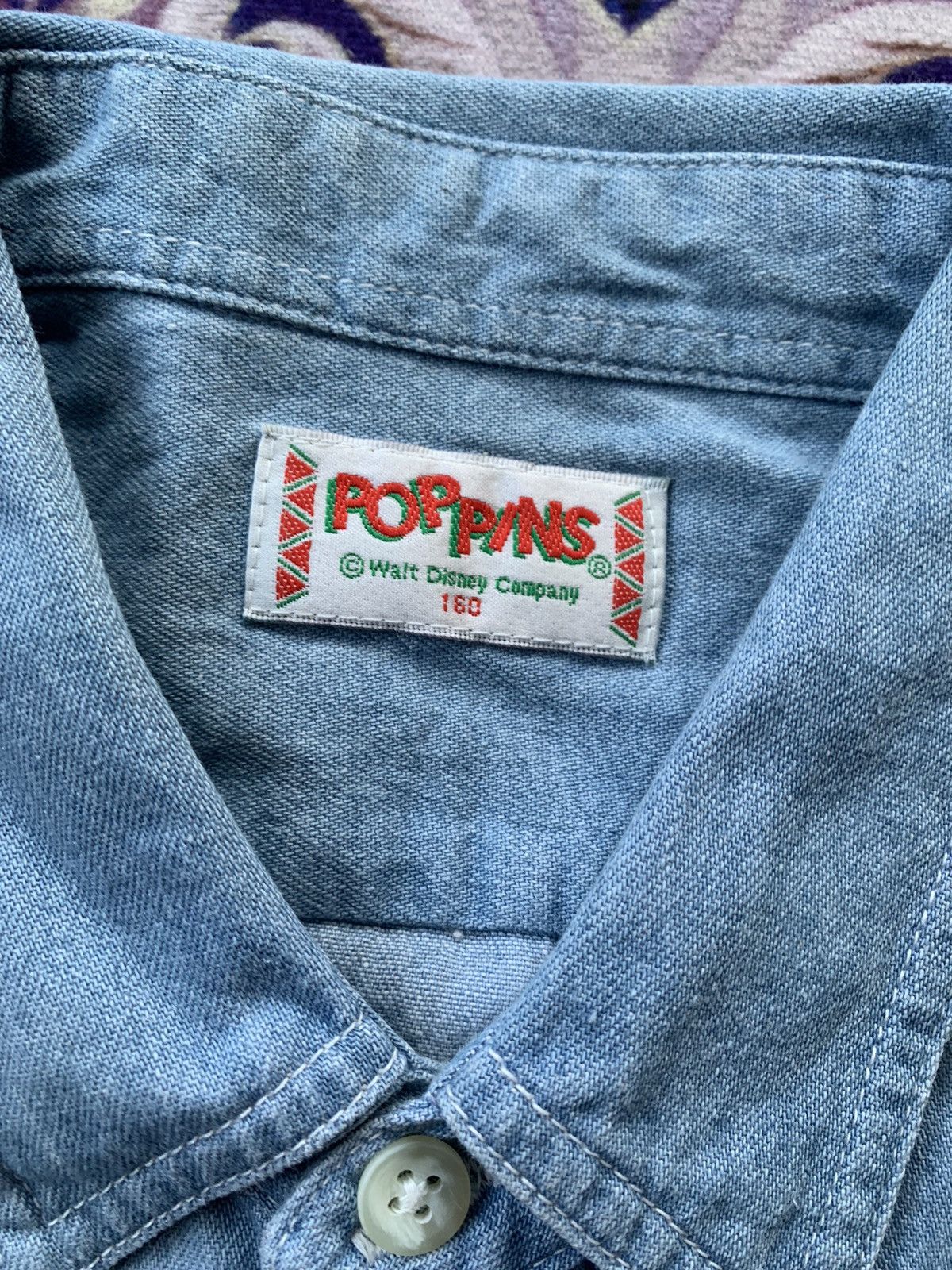 Disney Pop Pins © Walt Disney Company Denim Shirt Size US M / EU 48-50 / 2 - 3 Thumbnail