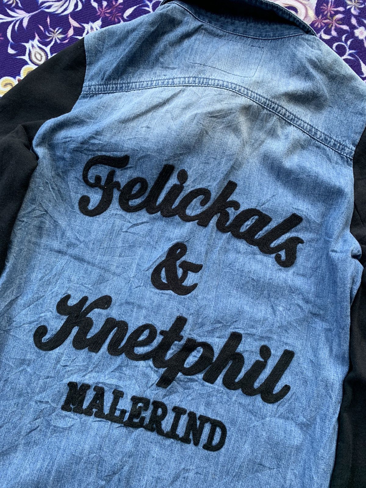 Japanese Brand Maison Gilfy Denim Shirt Size US XS / EU 42 / 0 - 5 Thumbnail