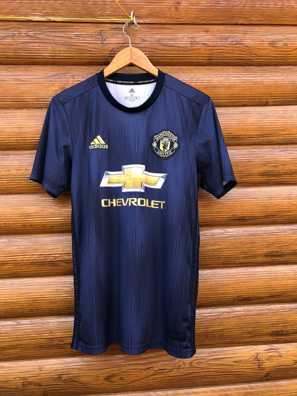 Vintage MANCHESTER UNITED THIRD FOOTBALL SHIRT SOCCER JERSEY ADIDAS Size US M / EU 48-50 / 2 - 1 Thumbnail