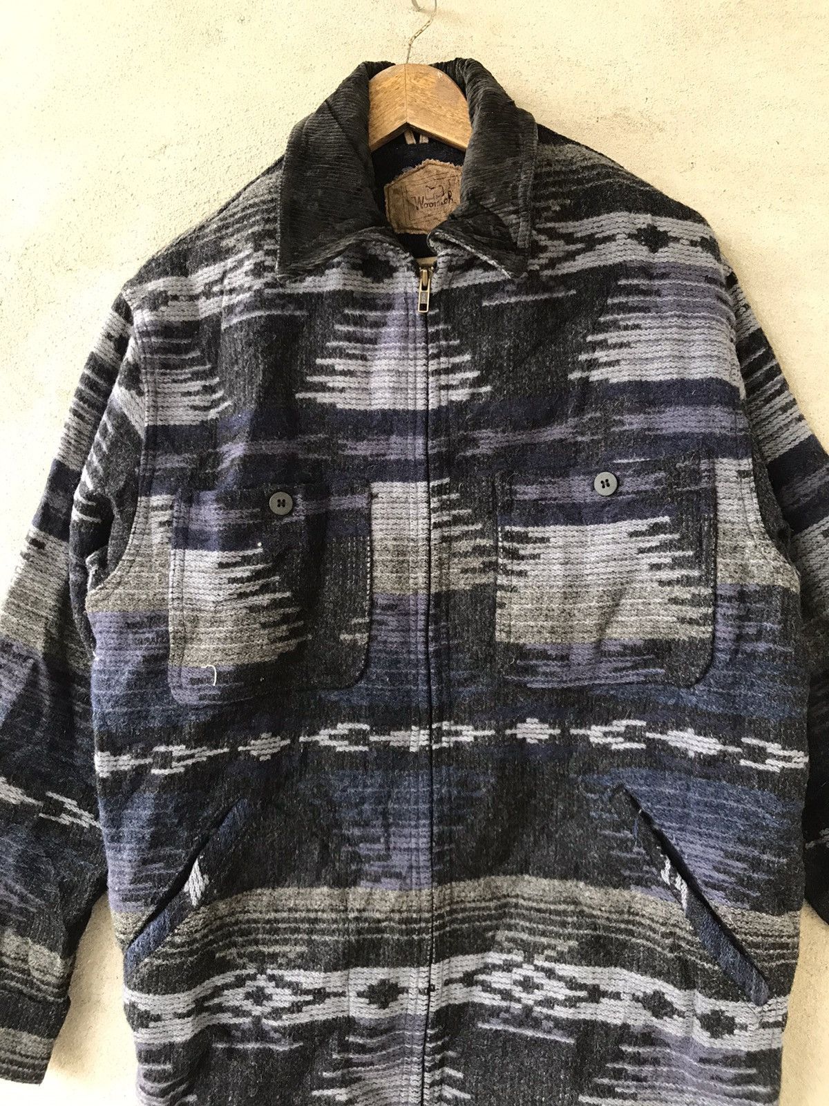 Woolrich Woolen Mills RARE VINTAGE WOOLRICH NATIVE STYLE JACKET Size US M / EU 48-50 / 2 - 10 Thumbnail
