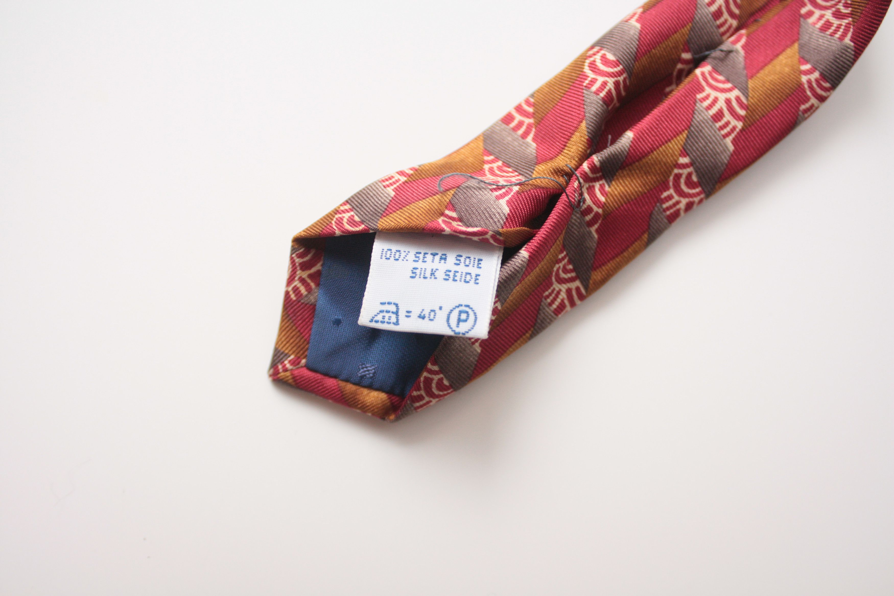 Givenchy Givenchy Red Silk Tie Made In Italy Size ONE SIZE - 5 Thumbnail