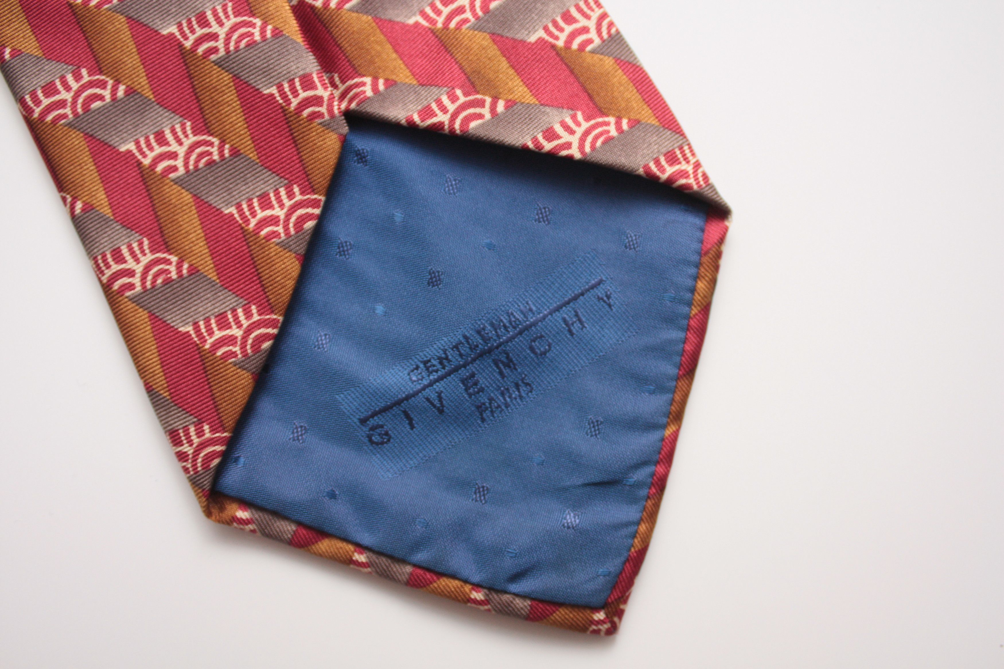 Givenchy Givenchy Red Silk Tie Made In Italy Size ONE SIZE - 3 Thumbnail