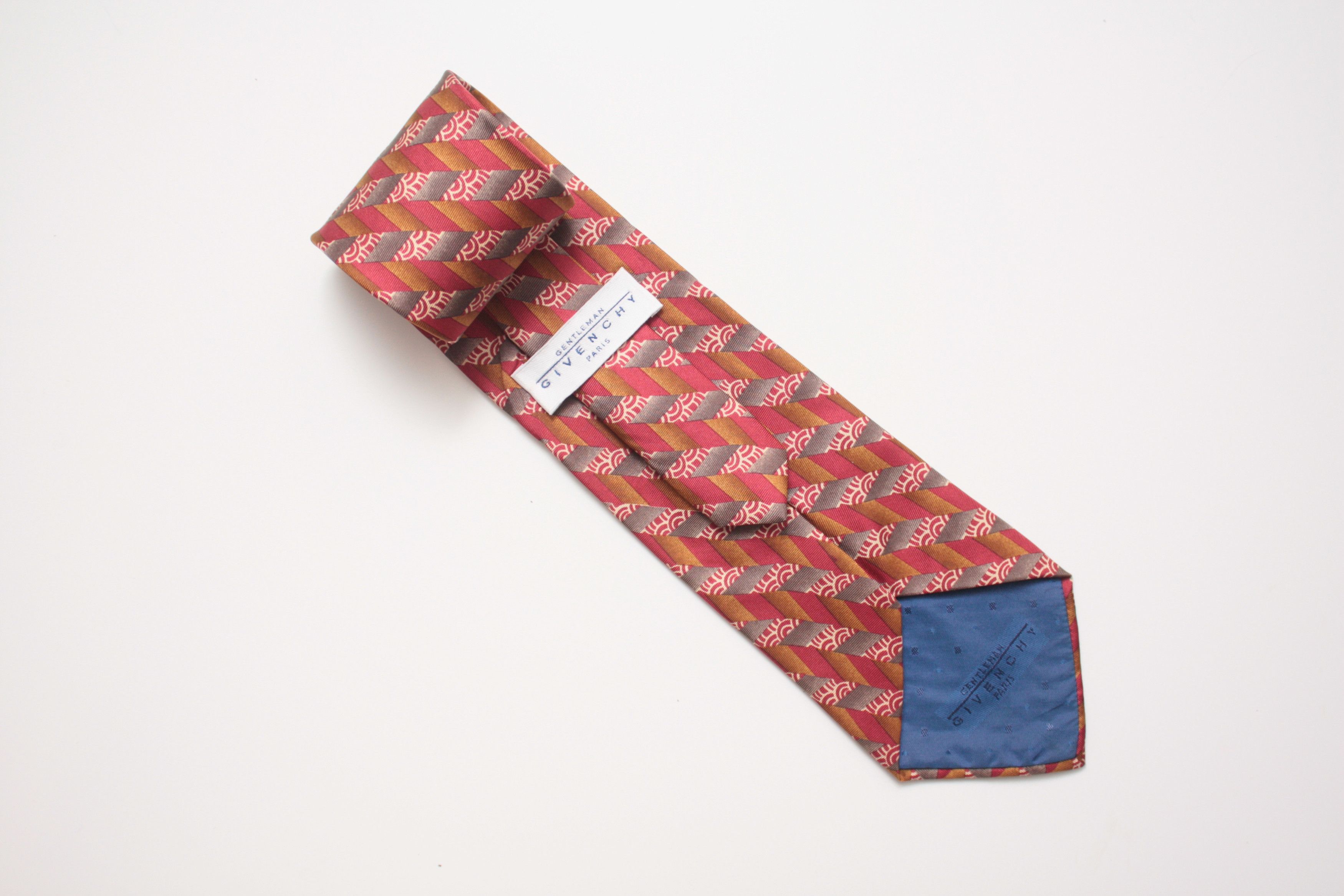 Givenchy Givenchy Red Silk Tie Made In Italy Size ONE SIZE - 1 Thumbnail