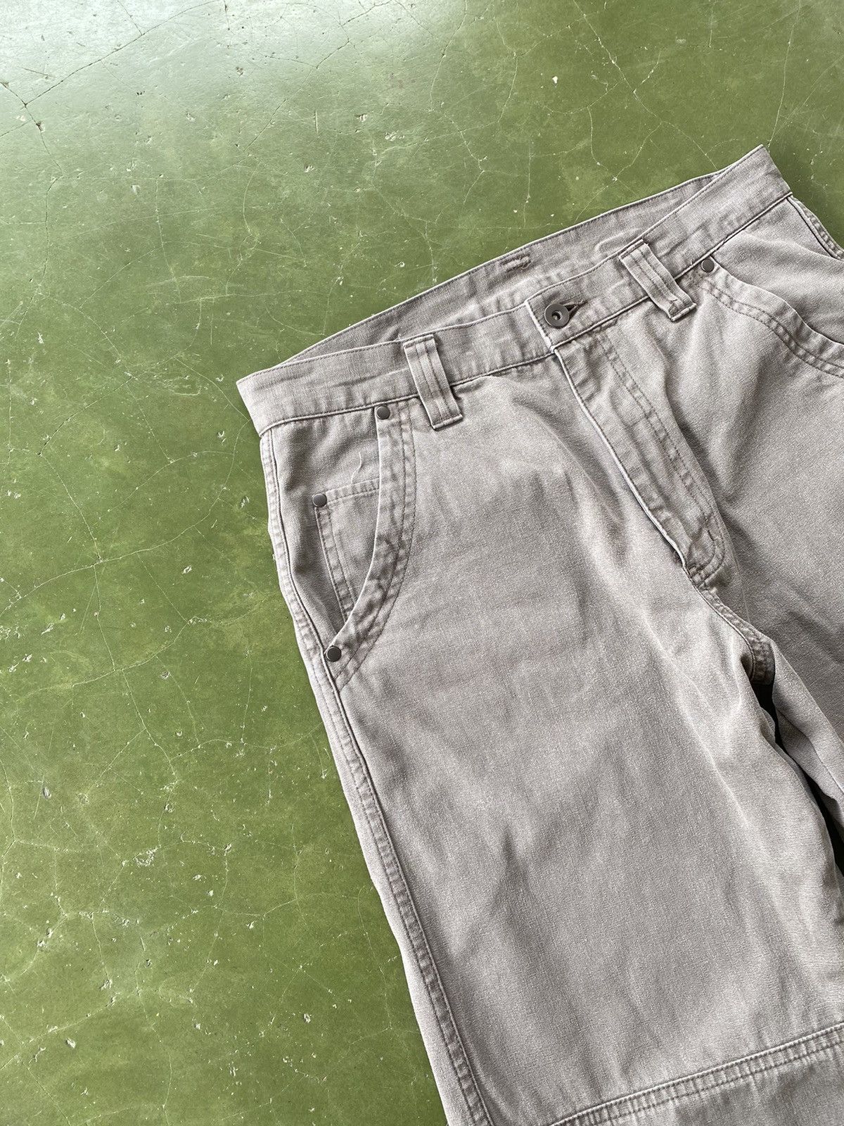 Japanese Brand Vintage Uniqlo Double Knee pants Size US 31 - 5 Thumbnail