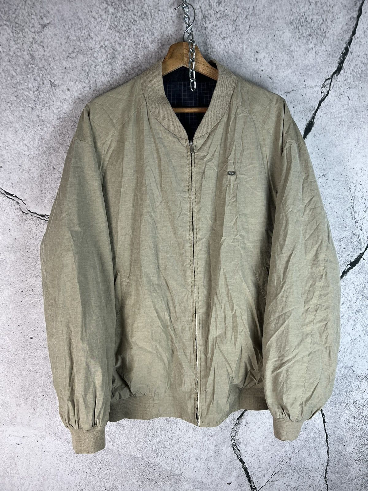 Lacoste Vintage Lacoste reversible checked jacket Size US XXL / EU 58 / 5 - 2 Thumbnail