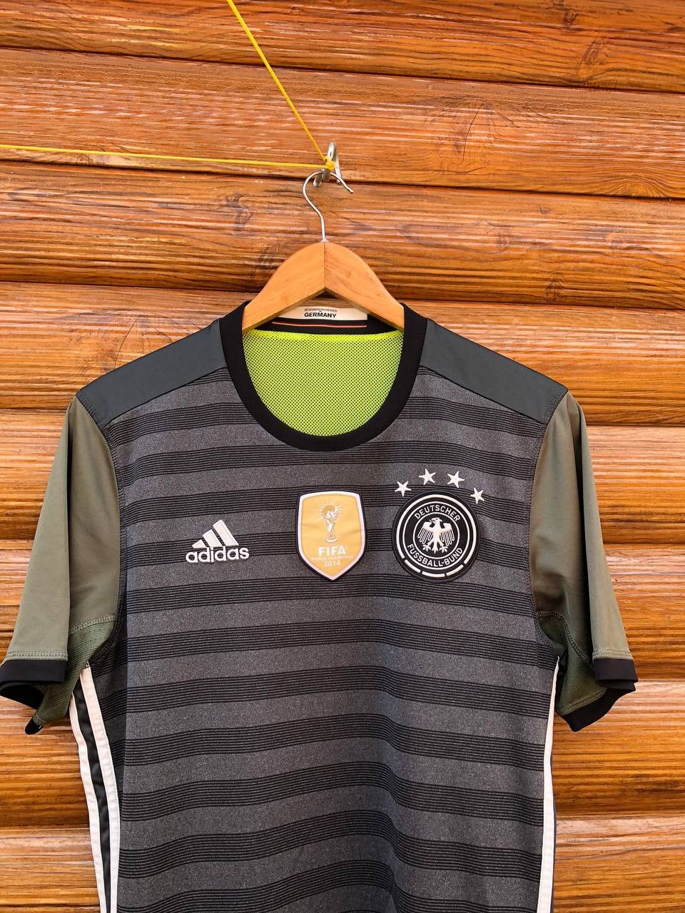Vintage GERMANY NATIONAL TEAM HOME FOOTBALL SHIRT SOCCER JERSEY Size US L / EU 52-54 / 3 - 2 Thumbnail