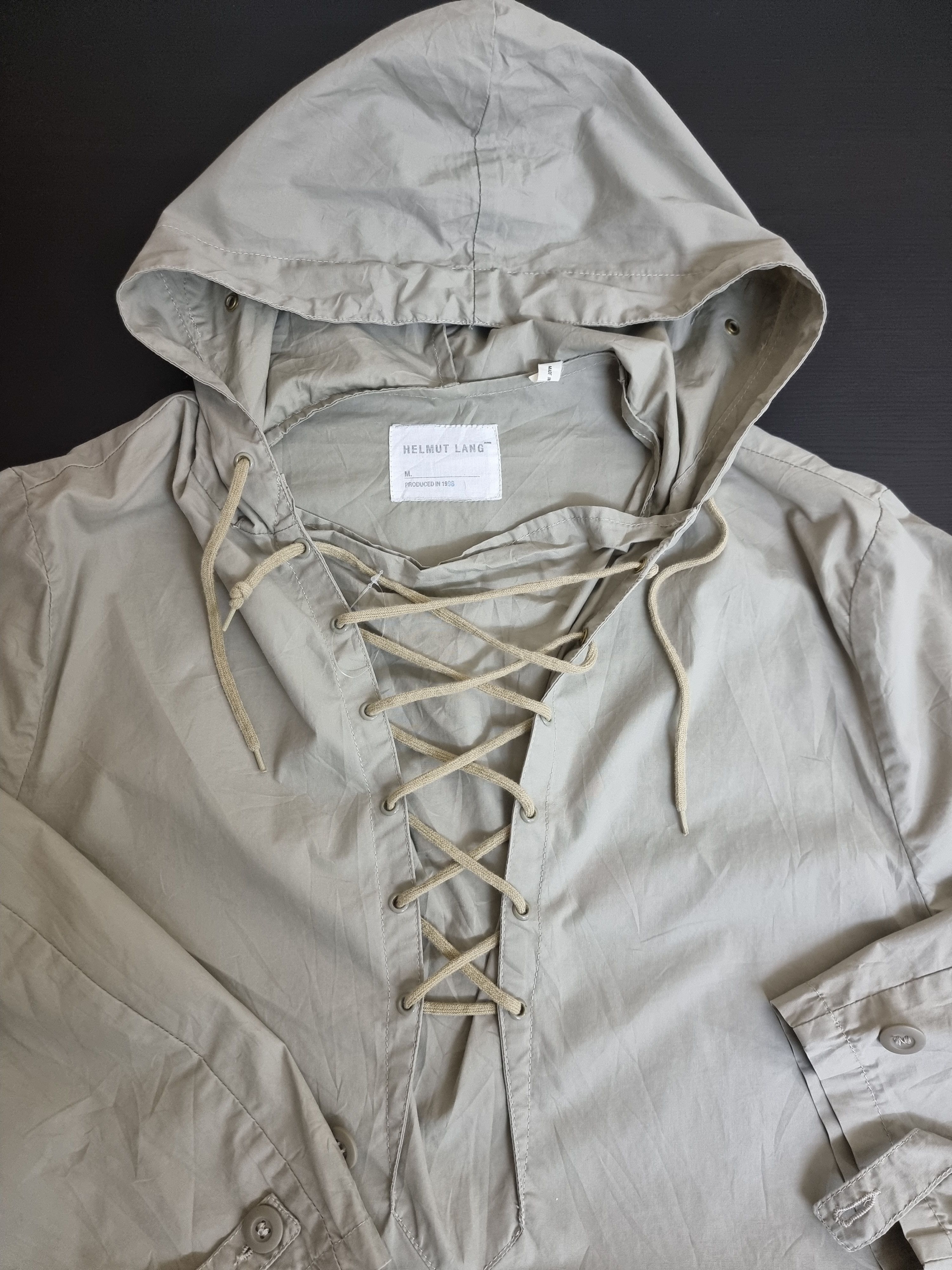 Helmut Lang Helmut Lang 1998 smock jacket | Grailed