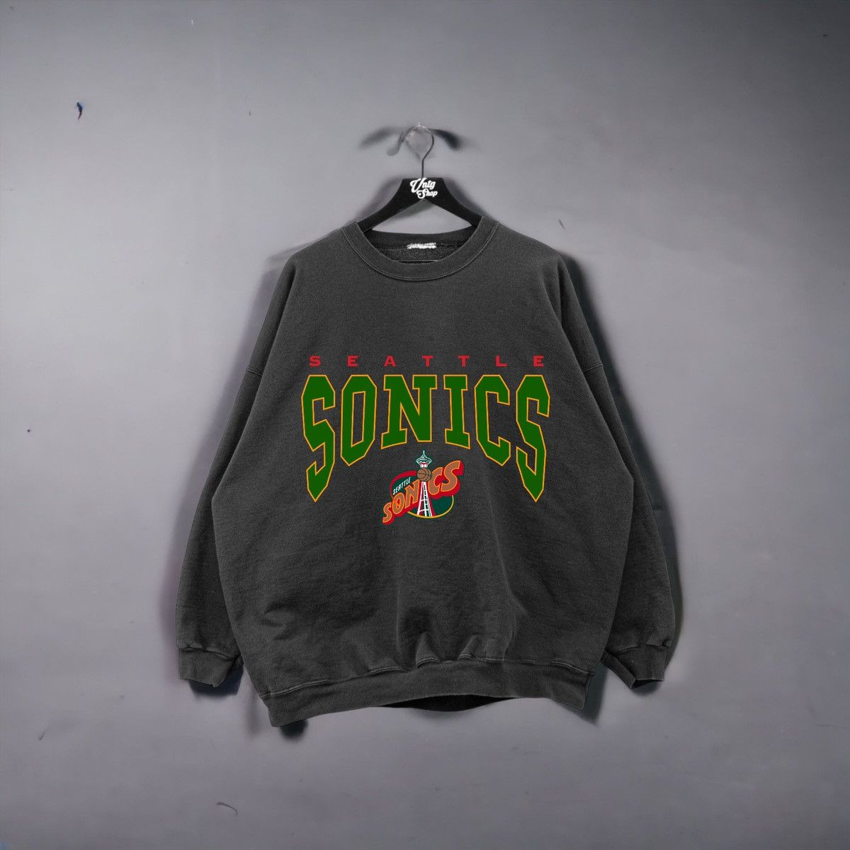 Vintage Vintage 1995 Seattle SuperSonics NBA crewneck sweatshirt. Size US L / EU 52-54 / 3 - 2 Thumbnail