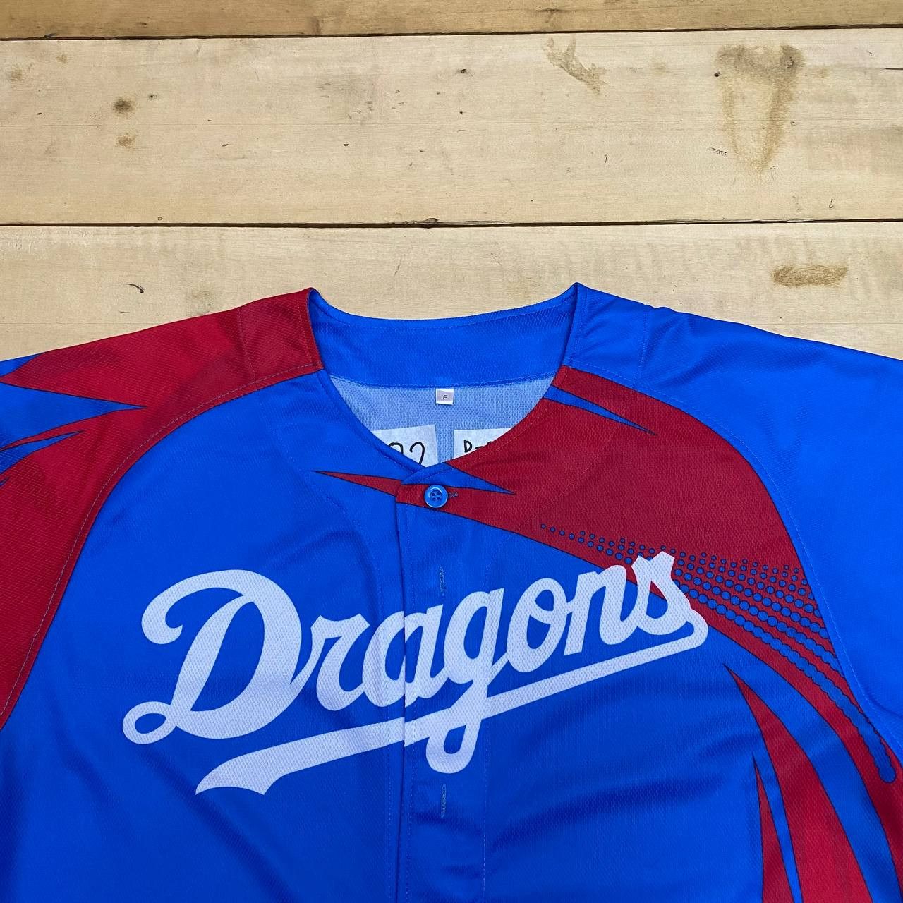 Japanese Brand BASEBALL JERSEY DRAGONS JAPAN L B682 Size US L / EU 52-54 / 3 - 2 Thumbnail