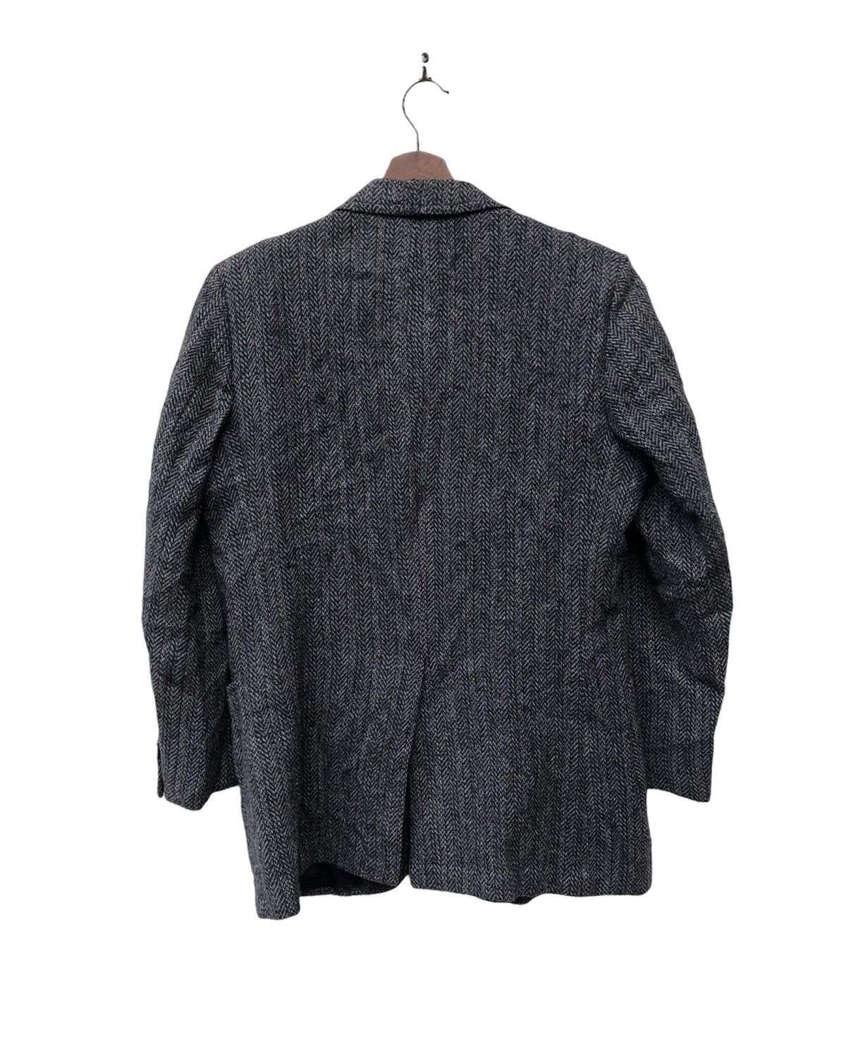 Harris Tweed 🔥JAPANESE DESIGNER HARRIS TWEED BLAZER COAT JACKET Size US L / EU 52-54 / 3 - 2 Thumbnail