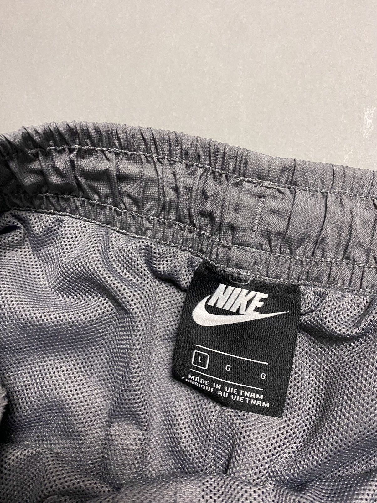 Nike × Vintage Nike track pants grey small logo vintage style Size US 32 / EU 48 - 5 Thumbnail