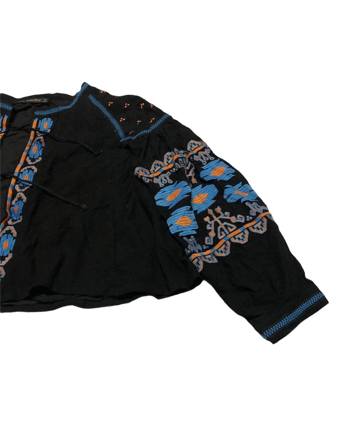 Japanese Brand DESIGNER LINJIASHOP EMBROIDERED CLOAK AND CAPES WRAP Size US M / EU 48-50 / 2 - 5 Thumbnail