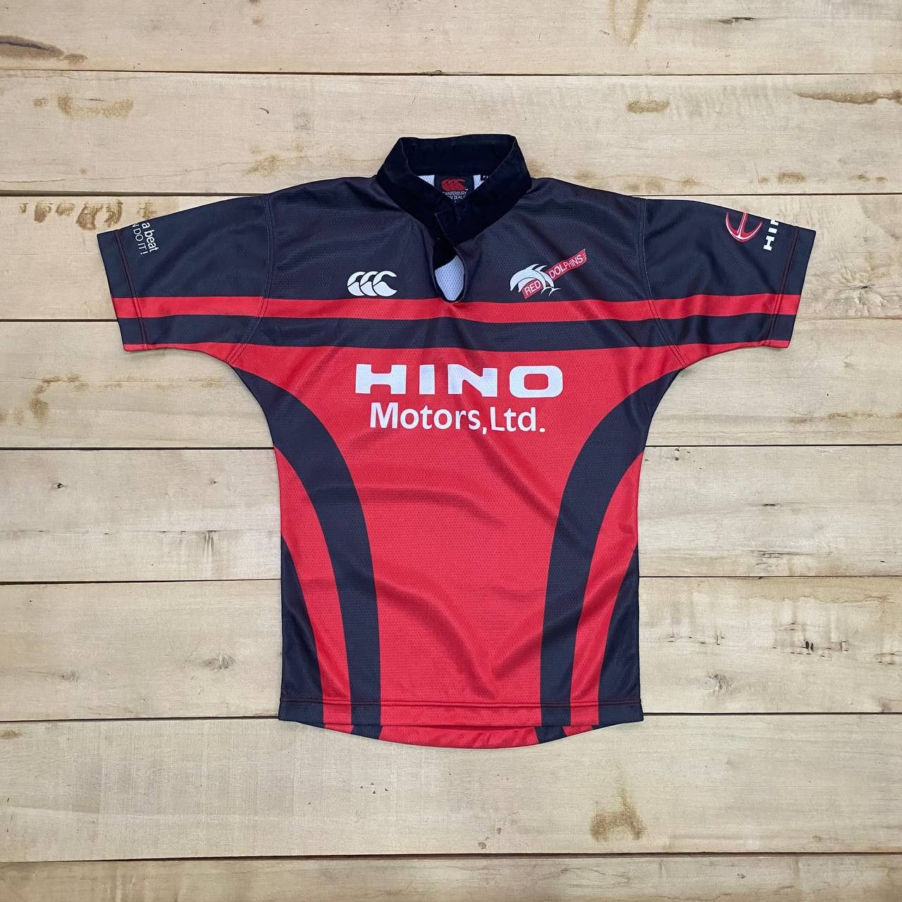 Canterbury of New Zealand × Vintage CANTERBURY DUTRO 22 HINO JERSEY S B688 Size US S / EU 44-46 / 1 - 1 Thumbnail
