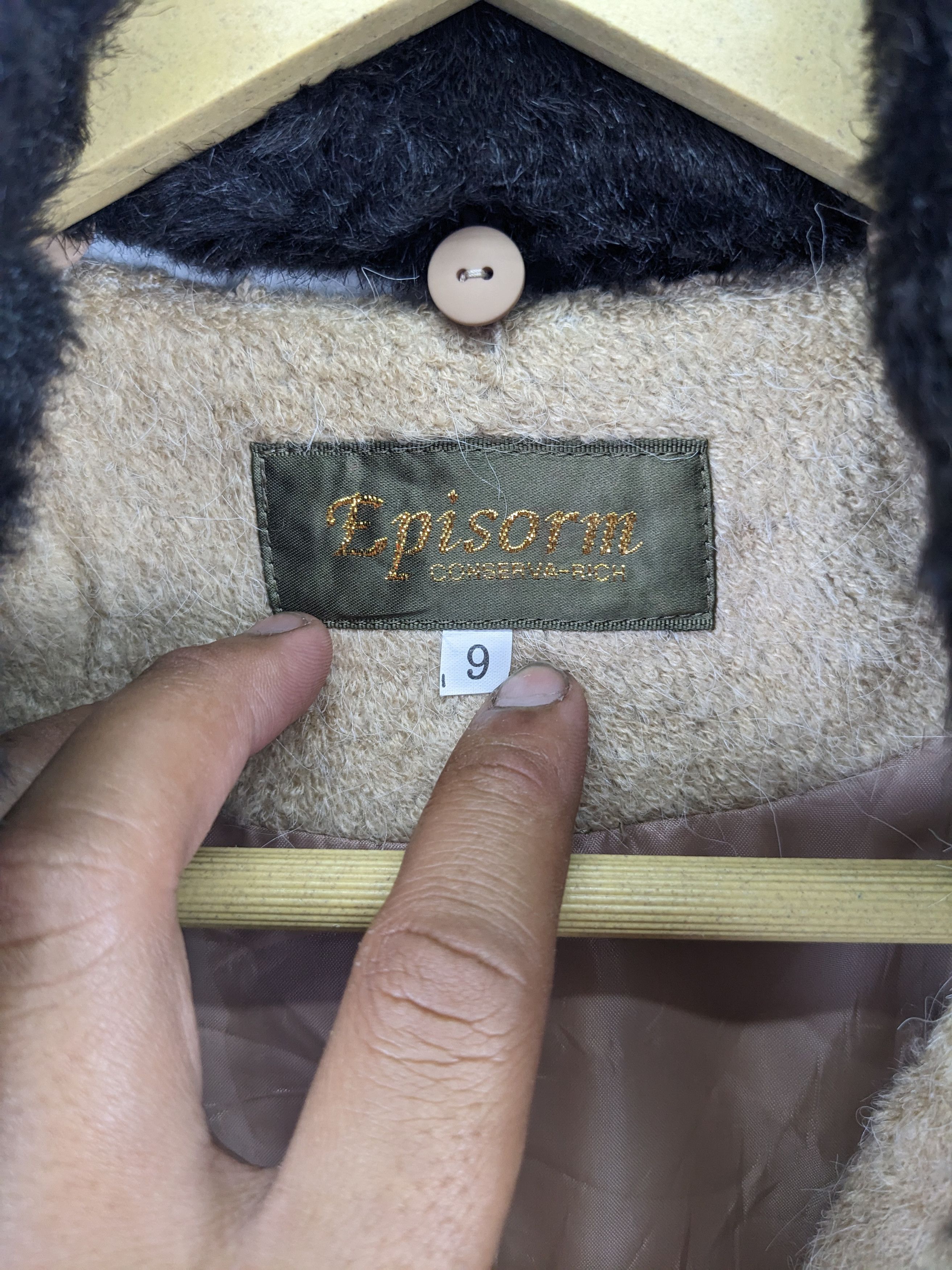 Designer × Japanese Brand × Vintage Vintage Wool Jacket Ladies by Episorm Size S / US 4 / IT 40 - 3 Thumbnail
