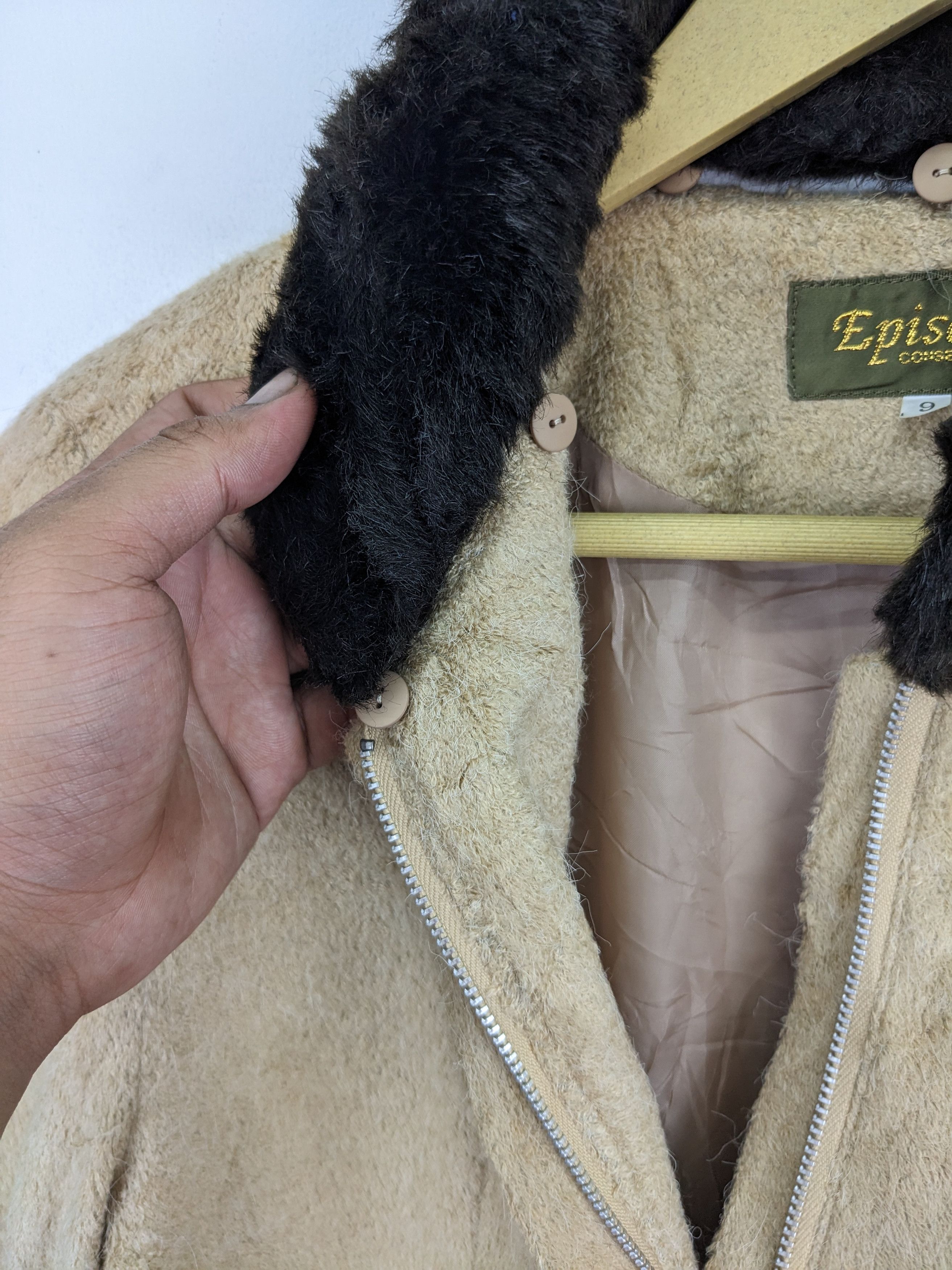 Designer × Japanese Brand × Vintage Vintage Wool Jacket Ladies by Episorm Size S / US 4 / IT 40 - 14 Thumbnail