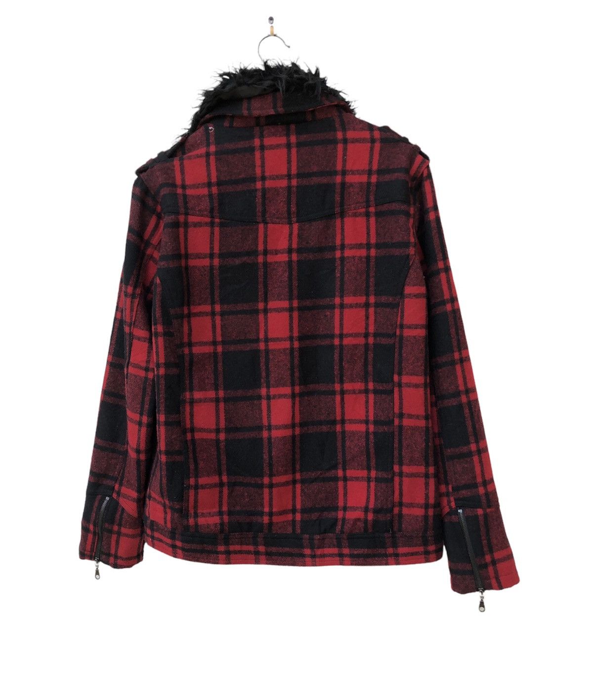In The Attic 💥JAPANESE IN THE ATTIC REMOVABLE HOODIE TARTAN PRINTED Size US M / EU 48-50 / 2 - 2 Thumbnail