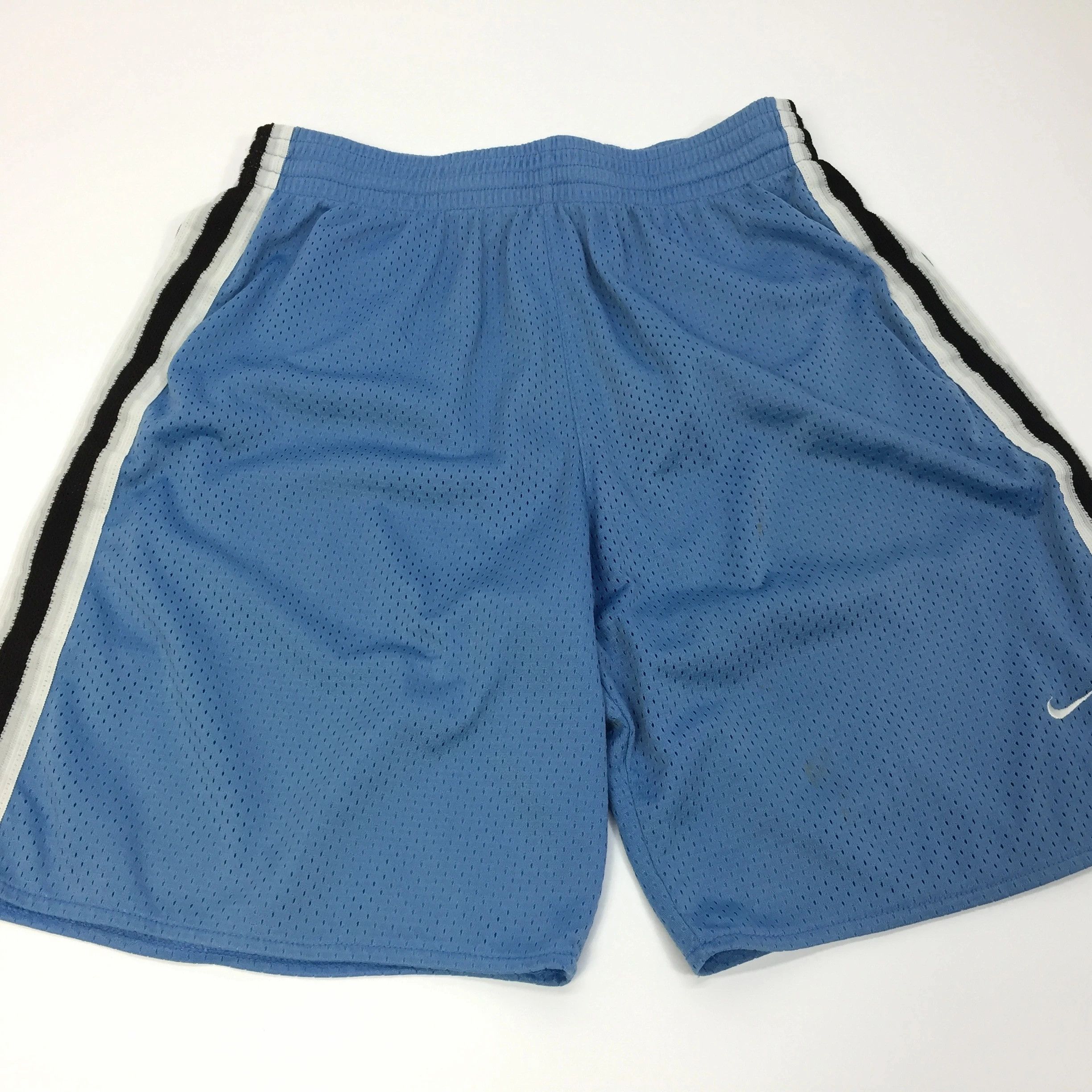 Nike × Vintage Vintage Nike Mini Swoosh Logo Basketball Nylon Shorts Size US 32 / EU 48 - 2 Thumbnail