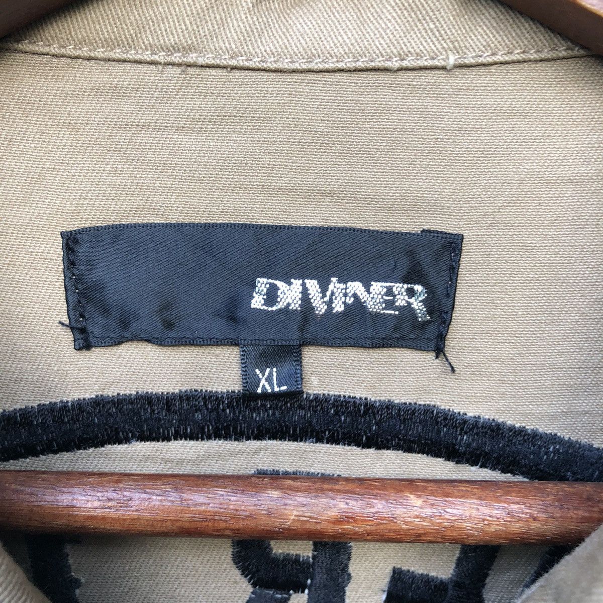 Japanese Brand VINTAGE DIVINER OVERALL EMBROIDERED SKULL Size US 31 - 3 Thumbnail