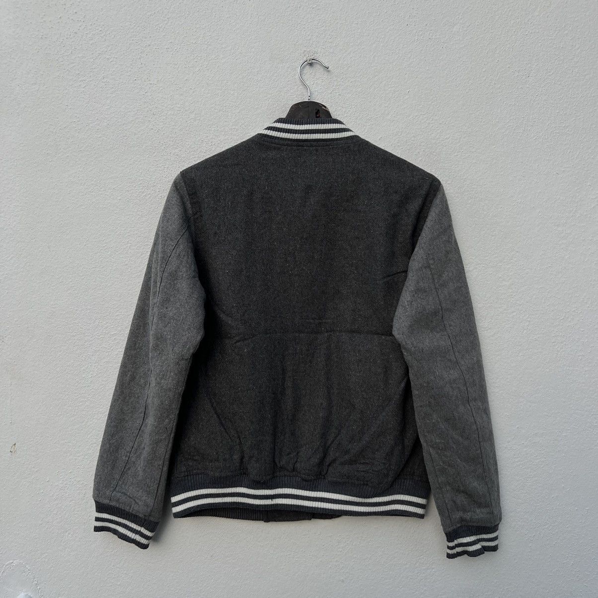 Harris Tweed VINTAGE HARRIS TWEED WOOL VARSITY JACKET JAPAN Size S / US 4 / IT 40 - 7 Thumbnail