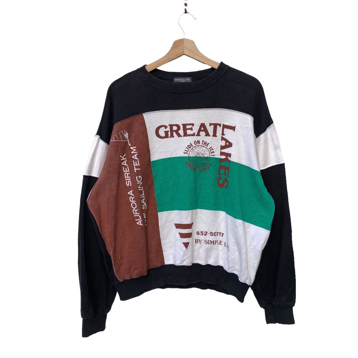 RENOWN 🔥RARE VINTAGE RENOWN COLOURBLOCK SWEATSHIRT JACKET Size US M / EU 48-50 / 2 - 1 Thumbnail