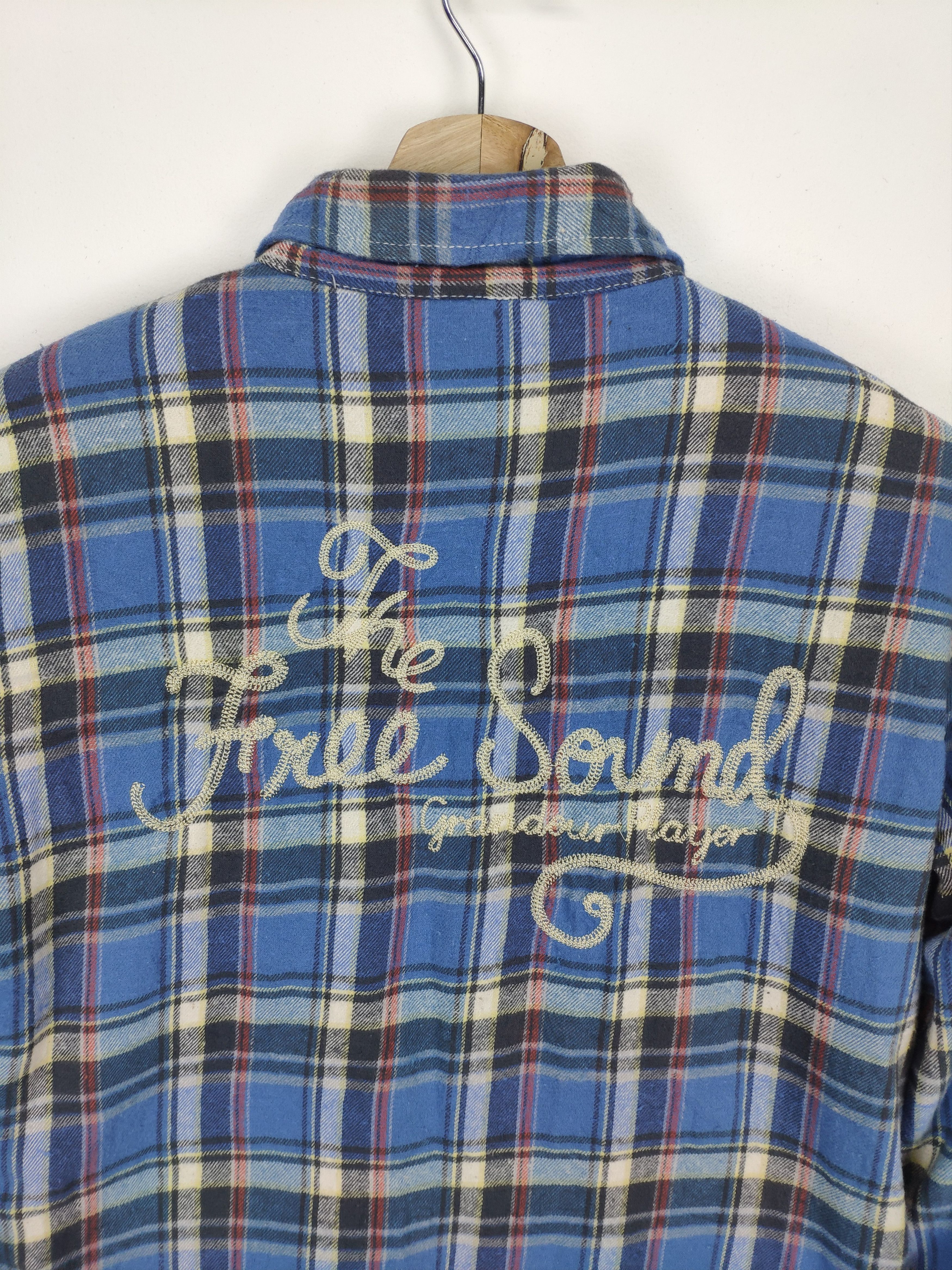 14th Addiction × Flannel × Japanese Brand Vintage Plaid Flannel Jacket Lining Sherpa Travis Style Size US S / EU 44-46 / 1 - 12 Thumbnail
