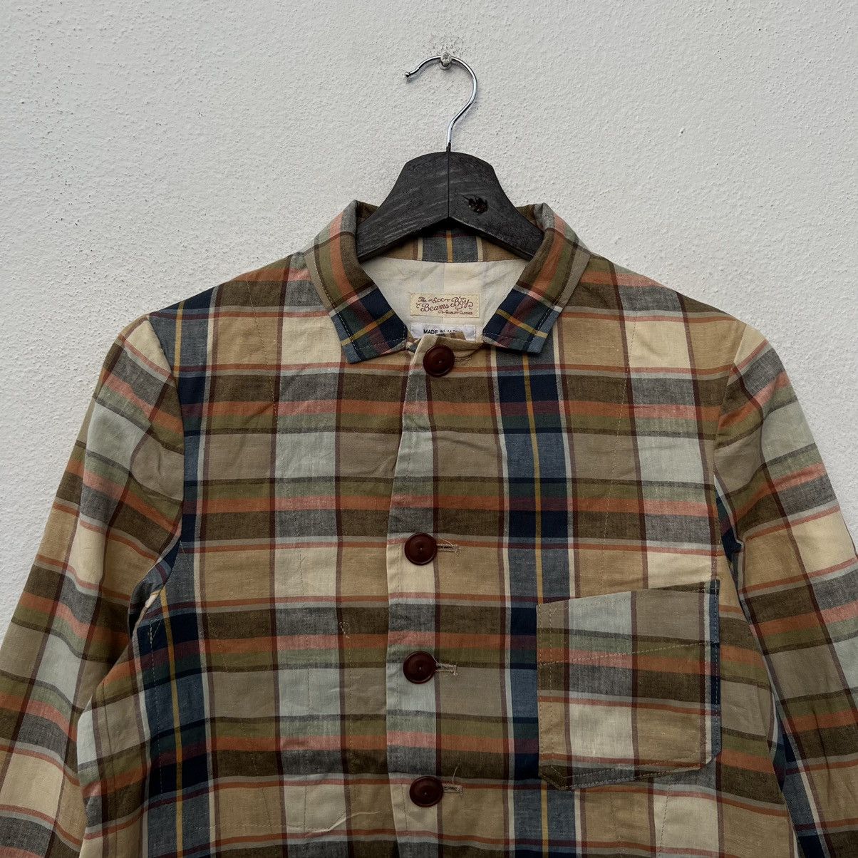 Beams Plus VINTAGE BEAMS JAPAN BUTTON JACKET TARTAN DESIGN Size US S / EU 44-46 / 1 - 3 Thumbnail