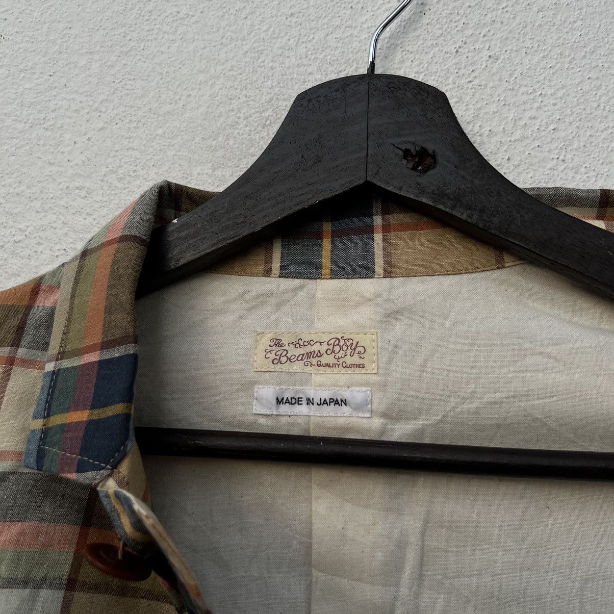 Beams Plus VINTAGE BEAMS JAPAN BUTTON JACKET TARTAN DESIGN Size US S / EU 44-46 / 1 - 13 Thumbnail
