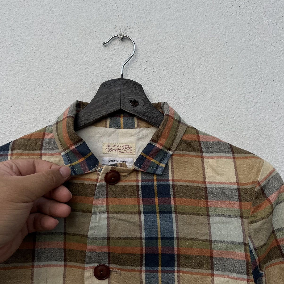 Beams Plus VINTAGE BEAMS JAPAN BUTTON JACKET TARTAN DESIGN Size US S / EU 44-46 / 1 - 6 Thumbnail