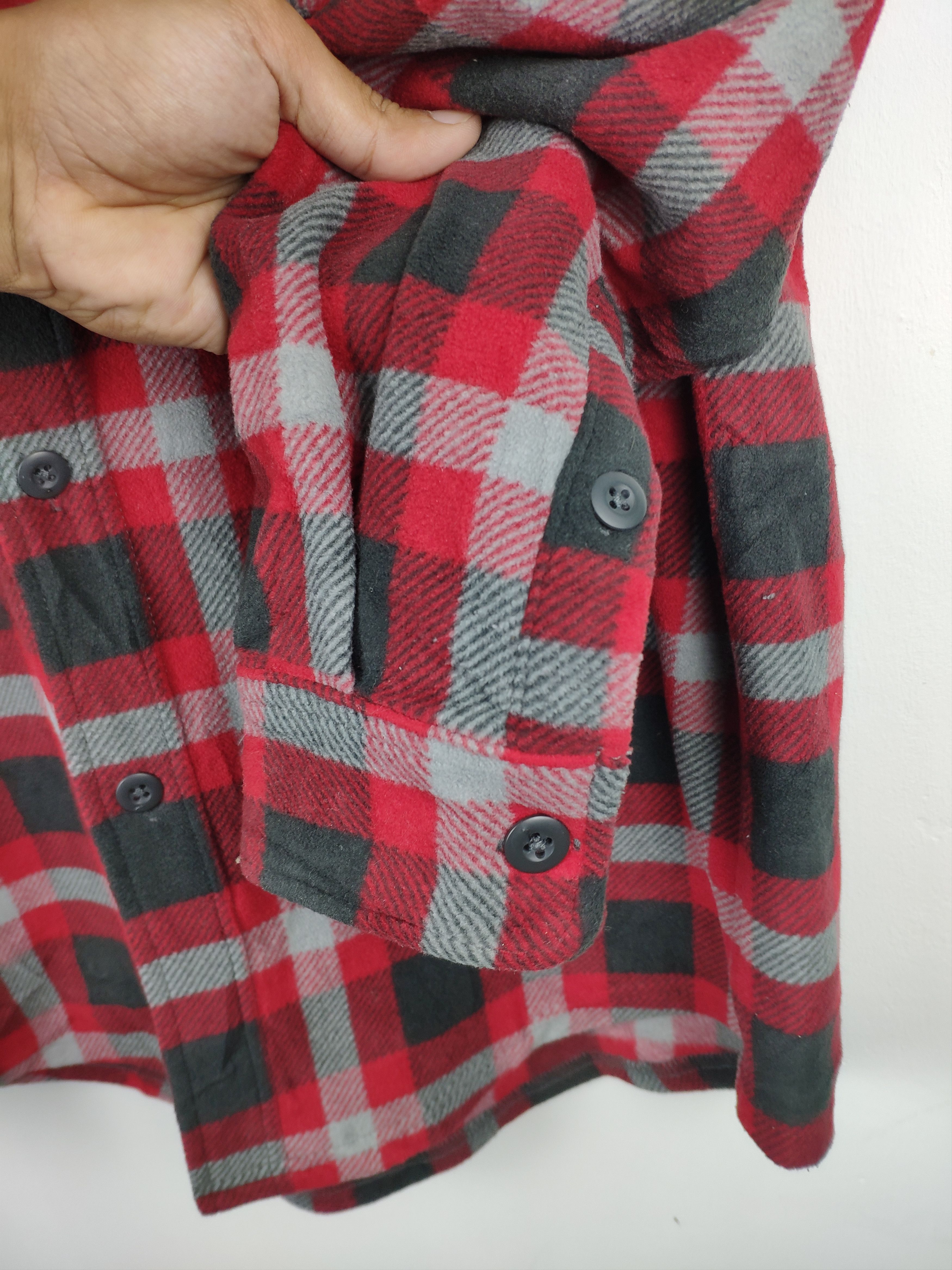 Flannel × Japanese Brand Vintage Flannel Shirt Checkered Travis Style by Uniqlo Size US M / EU 48-50 / 2 - 3 Thumbnail